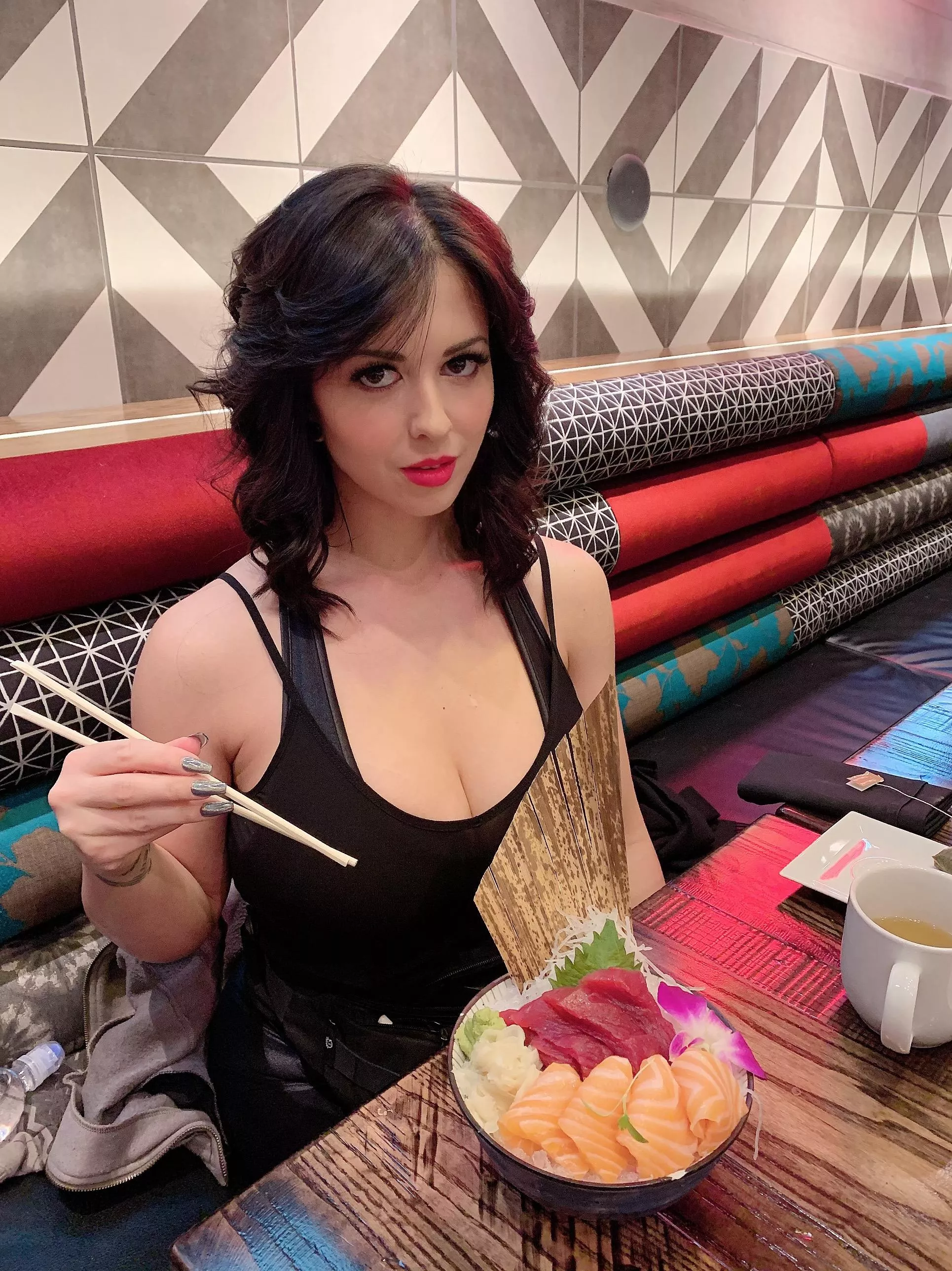 Sushi lunch before AVN