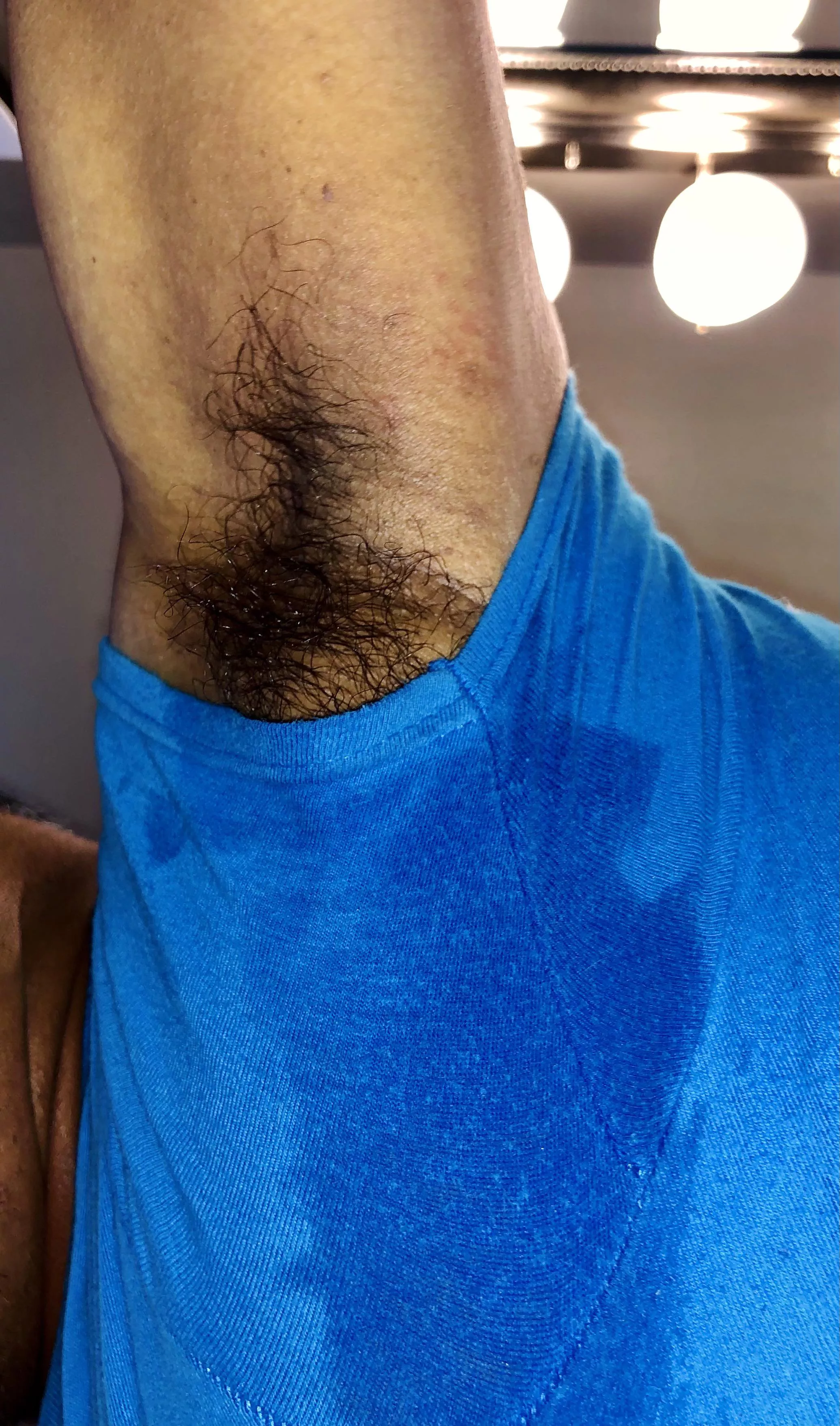 Sweating and stinking up a new shirt…wanna check it out?