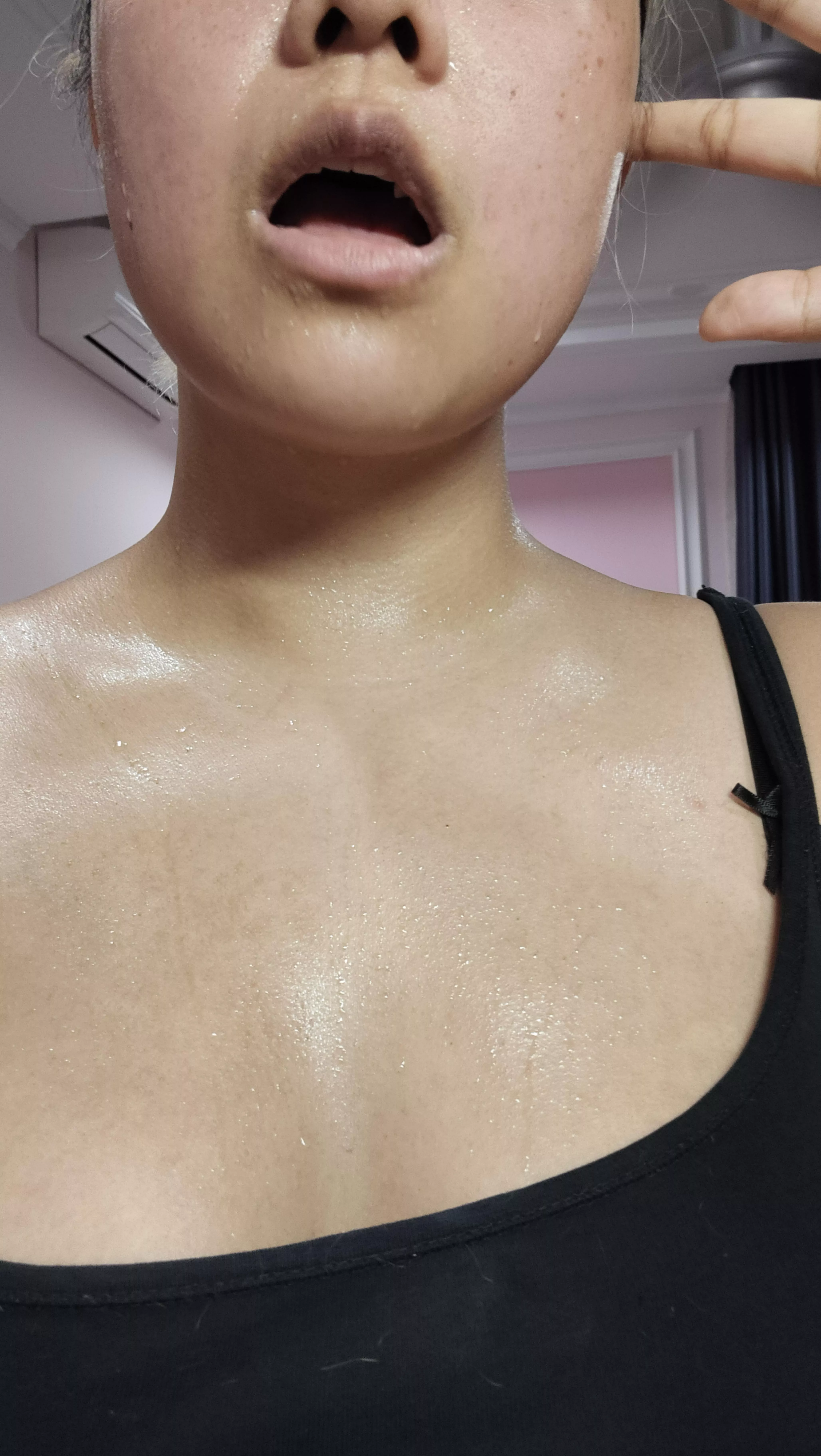 sweaty sweaty after workout ♥️