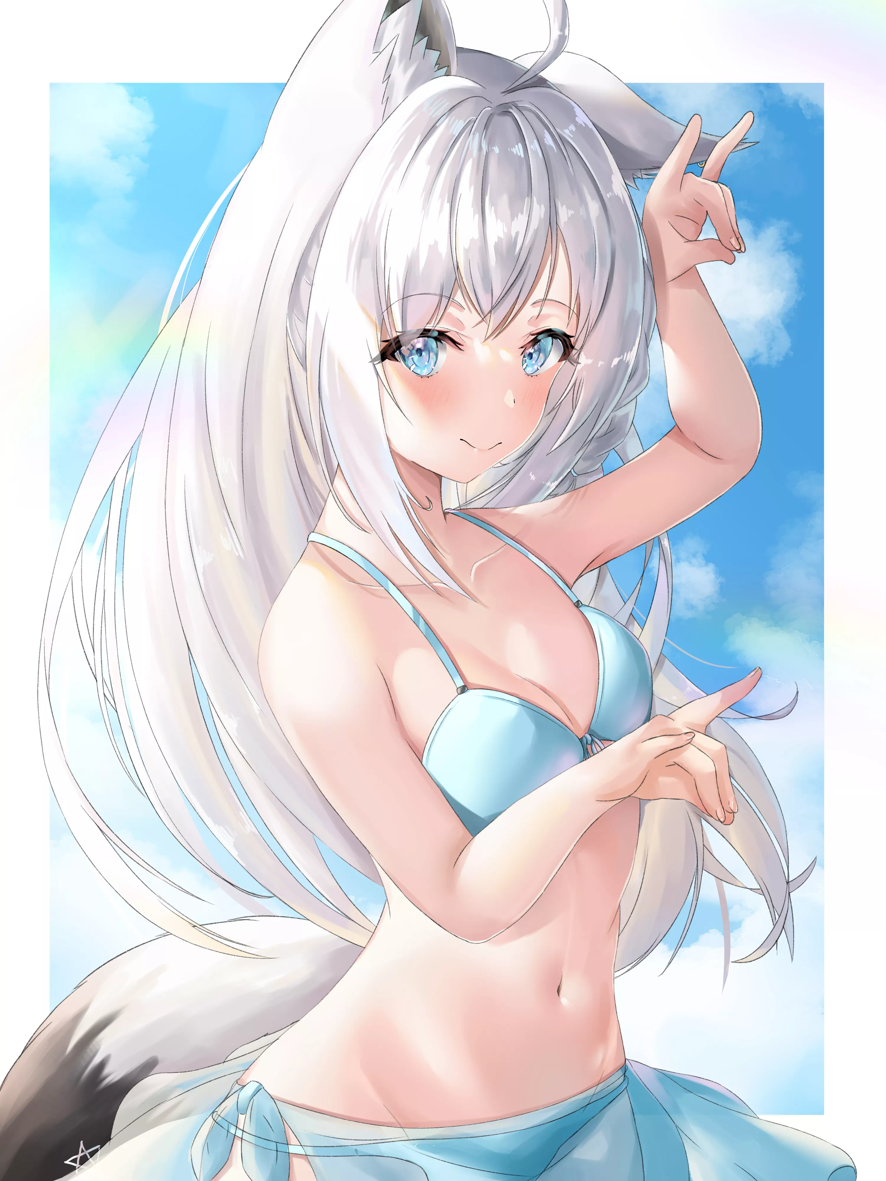 Swimsuit Fubuki [Hololive]