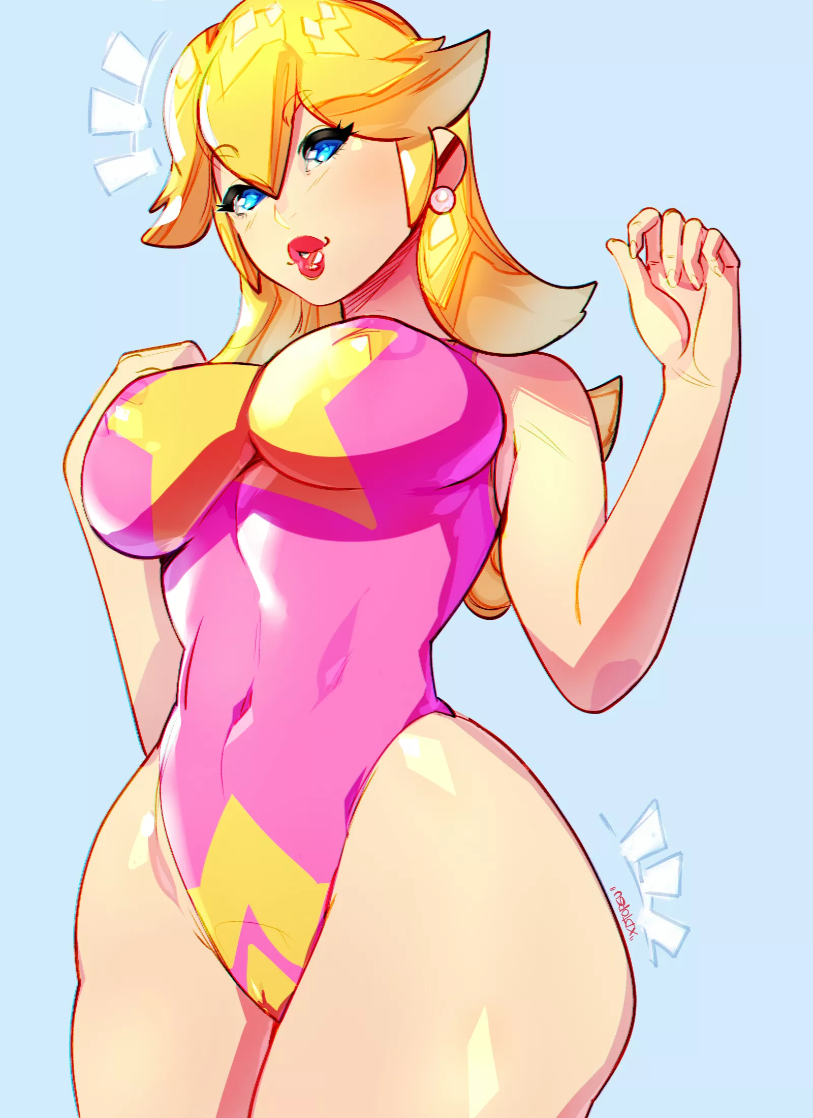 Swimsuit Peach (xdtopsu)