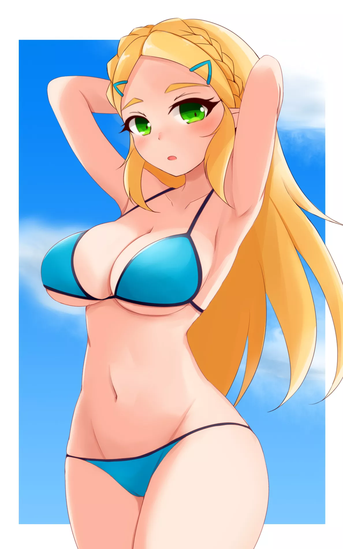 Swimsuit Zelda (Ayatori) (X-post from r/animepointyears)