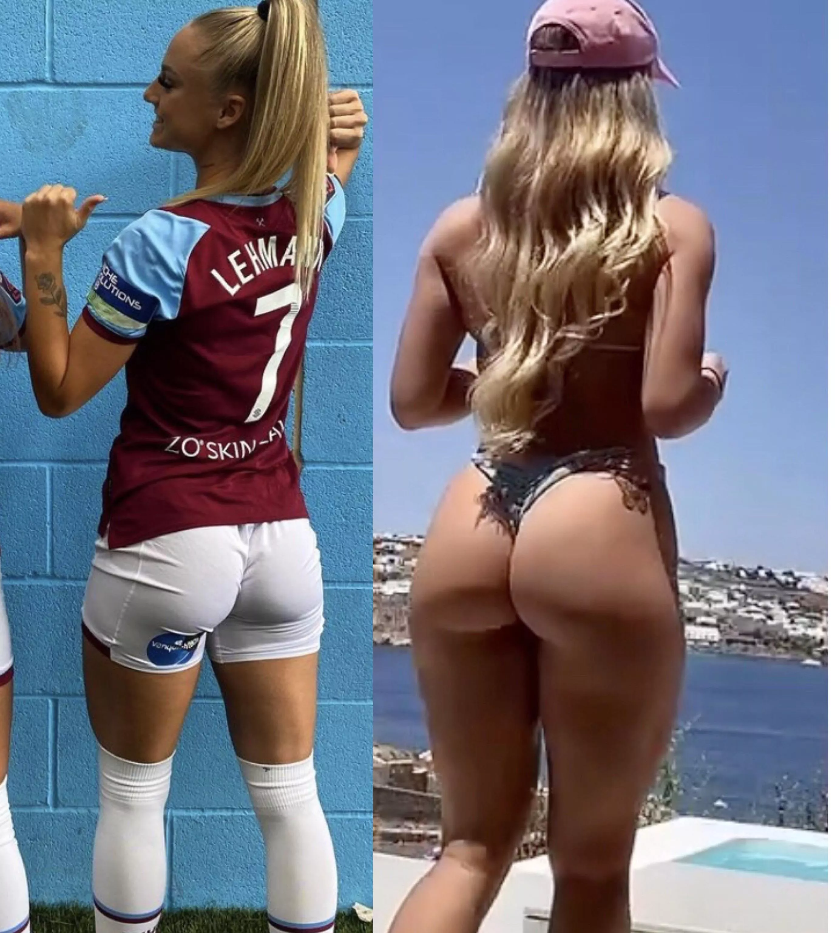 Swiss soccer player Alisha Lehmann