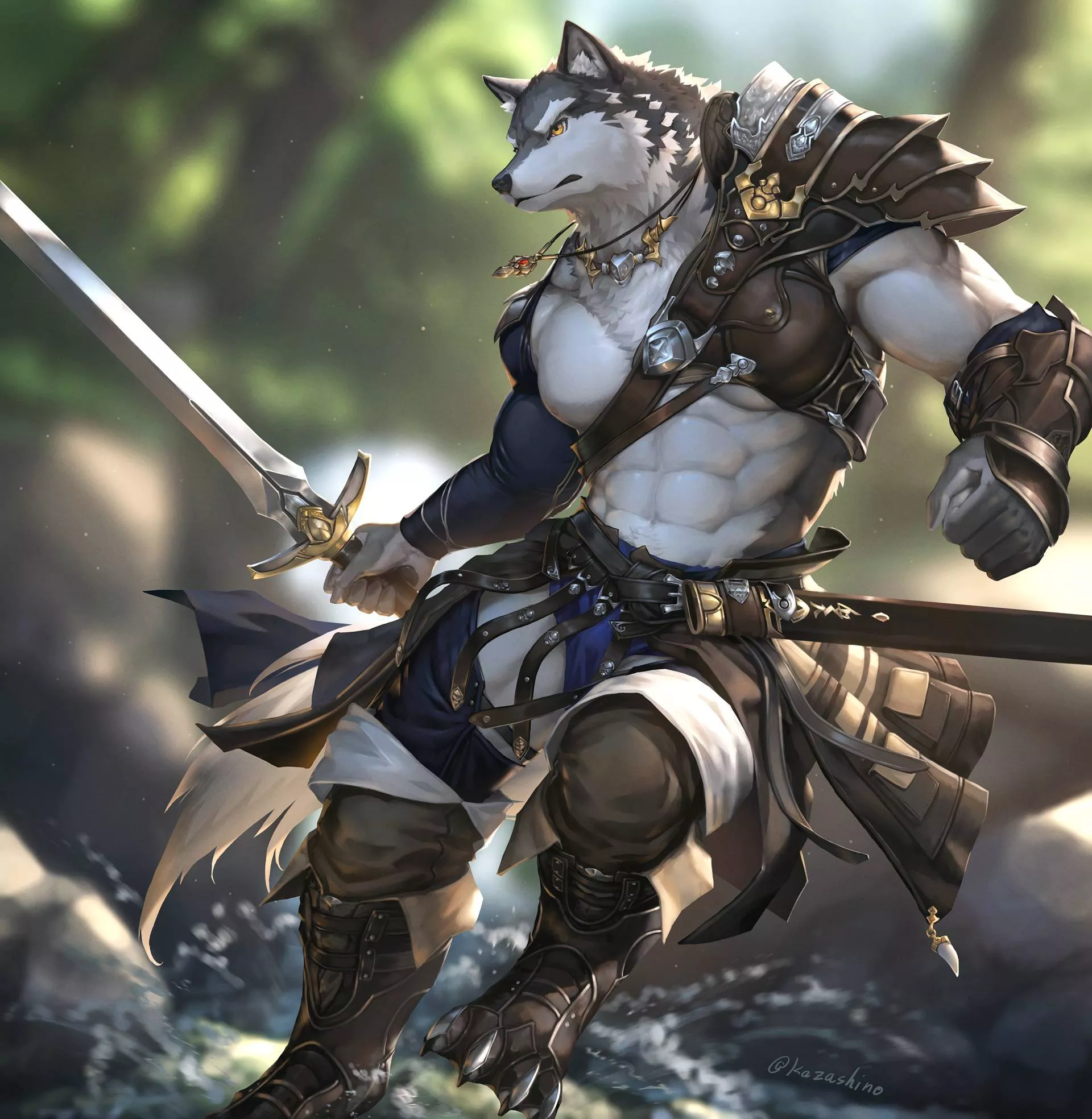 Swordfighter Wolf (kazashino)