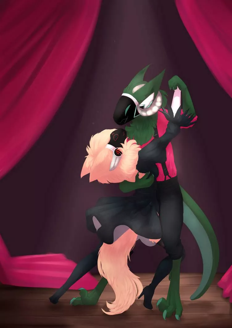 Take your date on a dance night and fulfill her dreams. (art by Hirvador, their commissions are open)