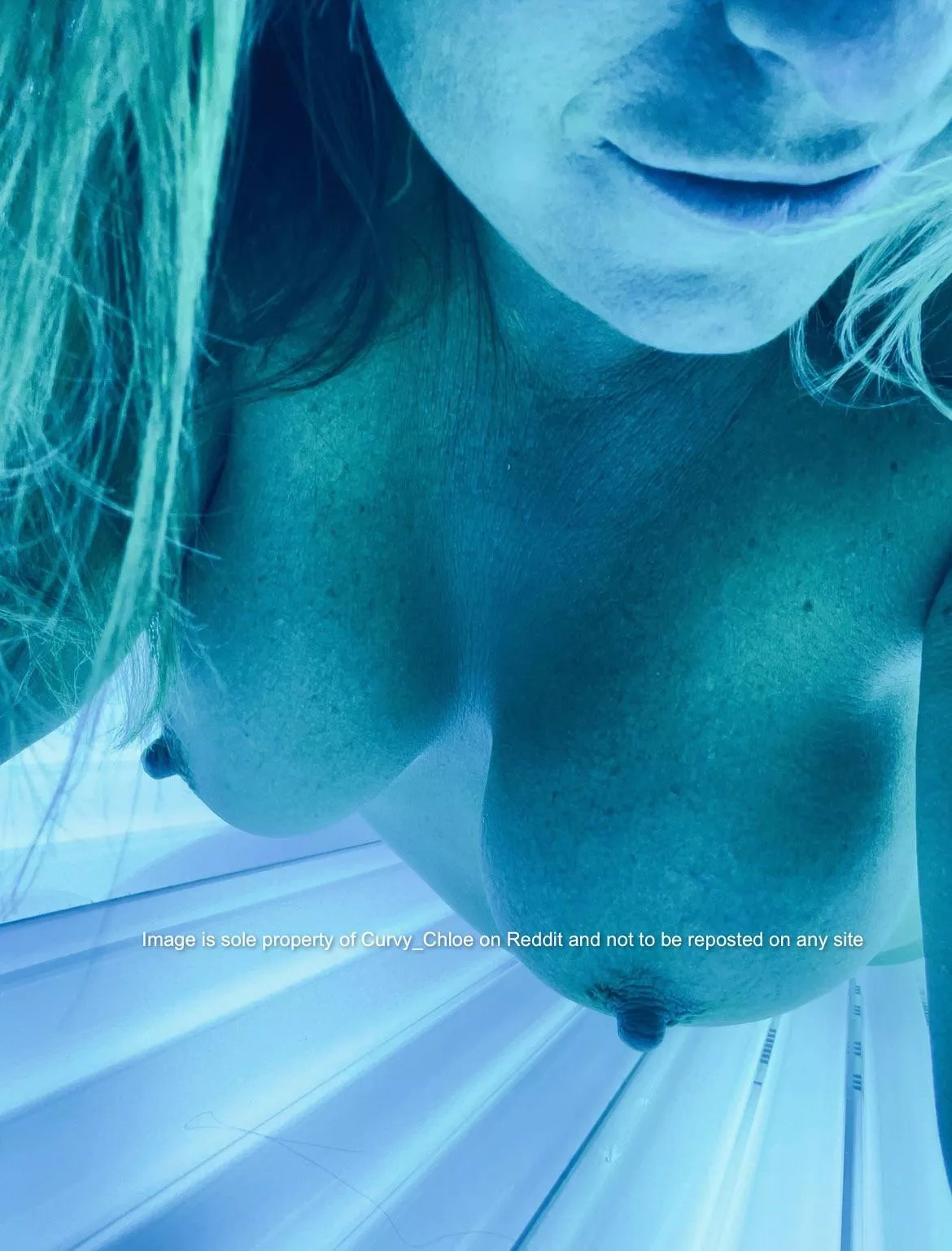 Tanning bed nips !