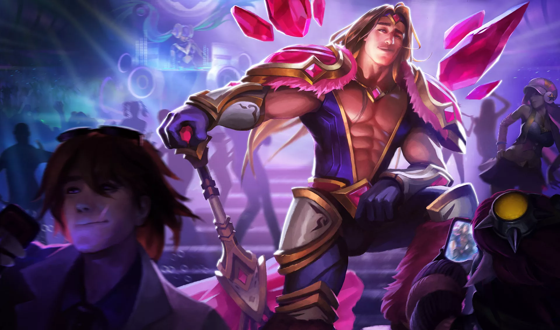 Taric 5th age splash art by xi zhang