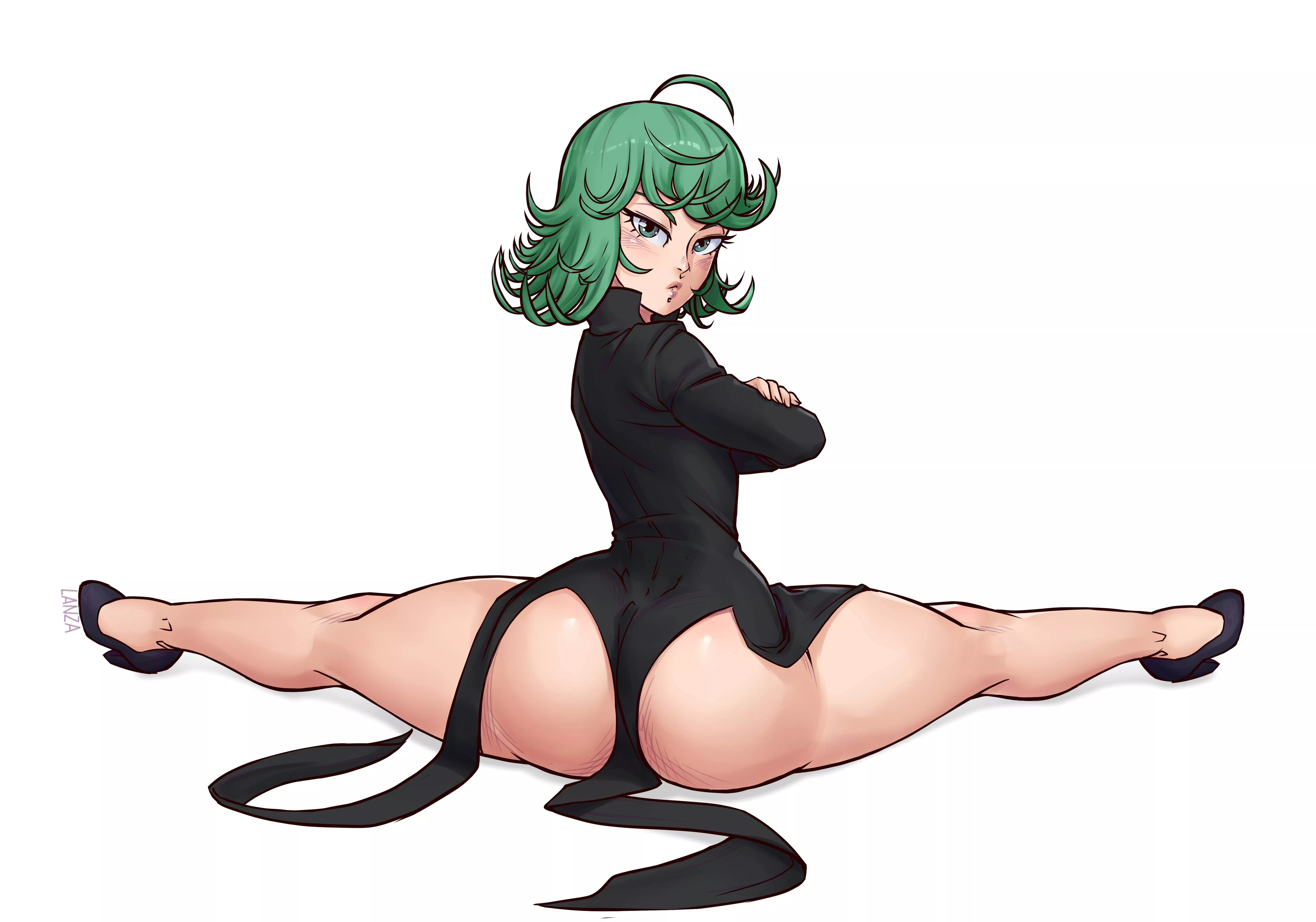 Tatsumaki showing off why she is an S-class hero (Sketchlanza) [One punch man]