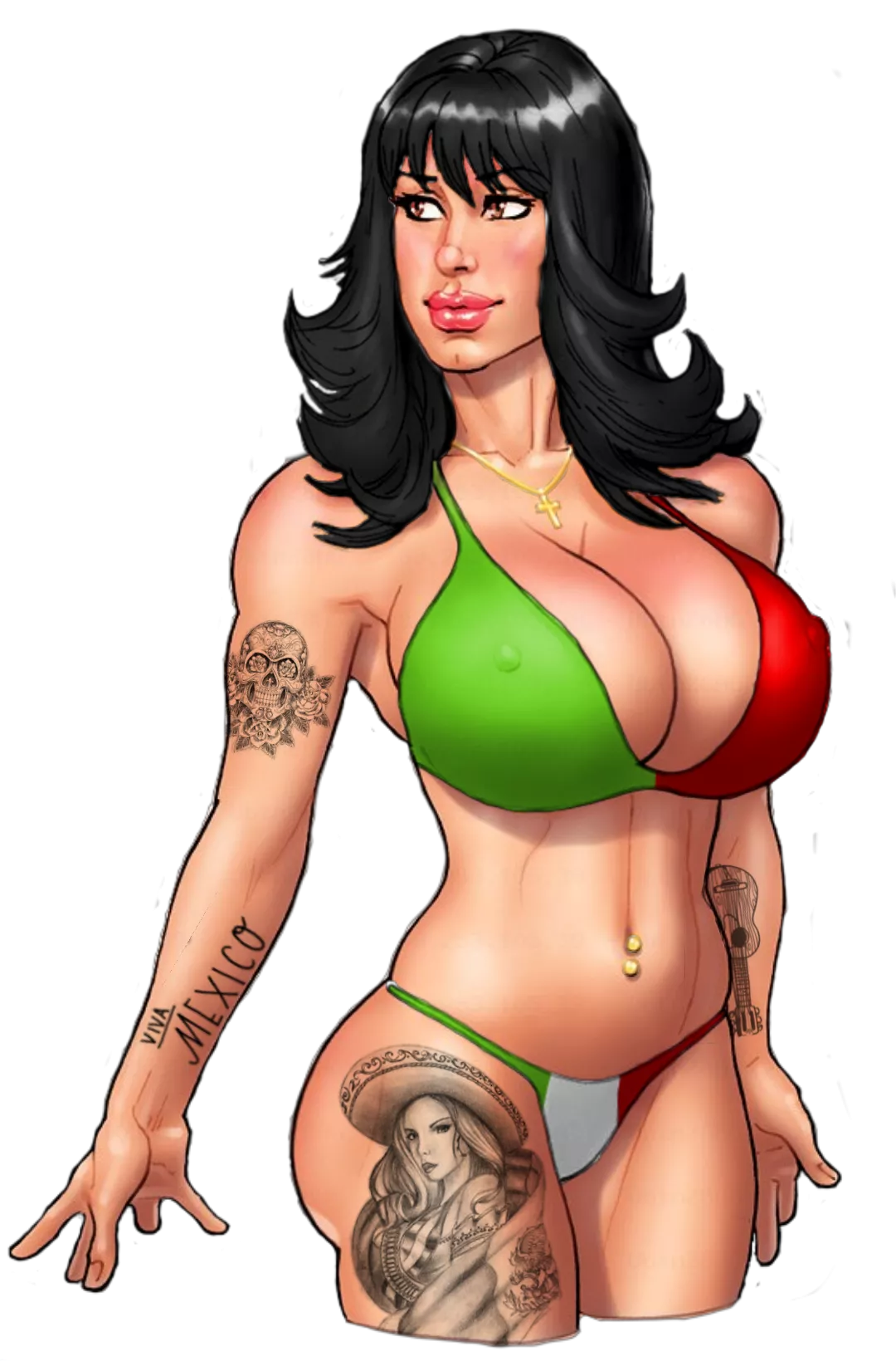 Tatted Latina edit