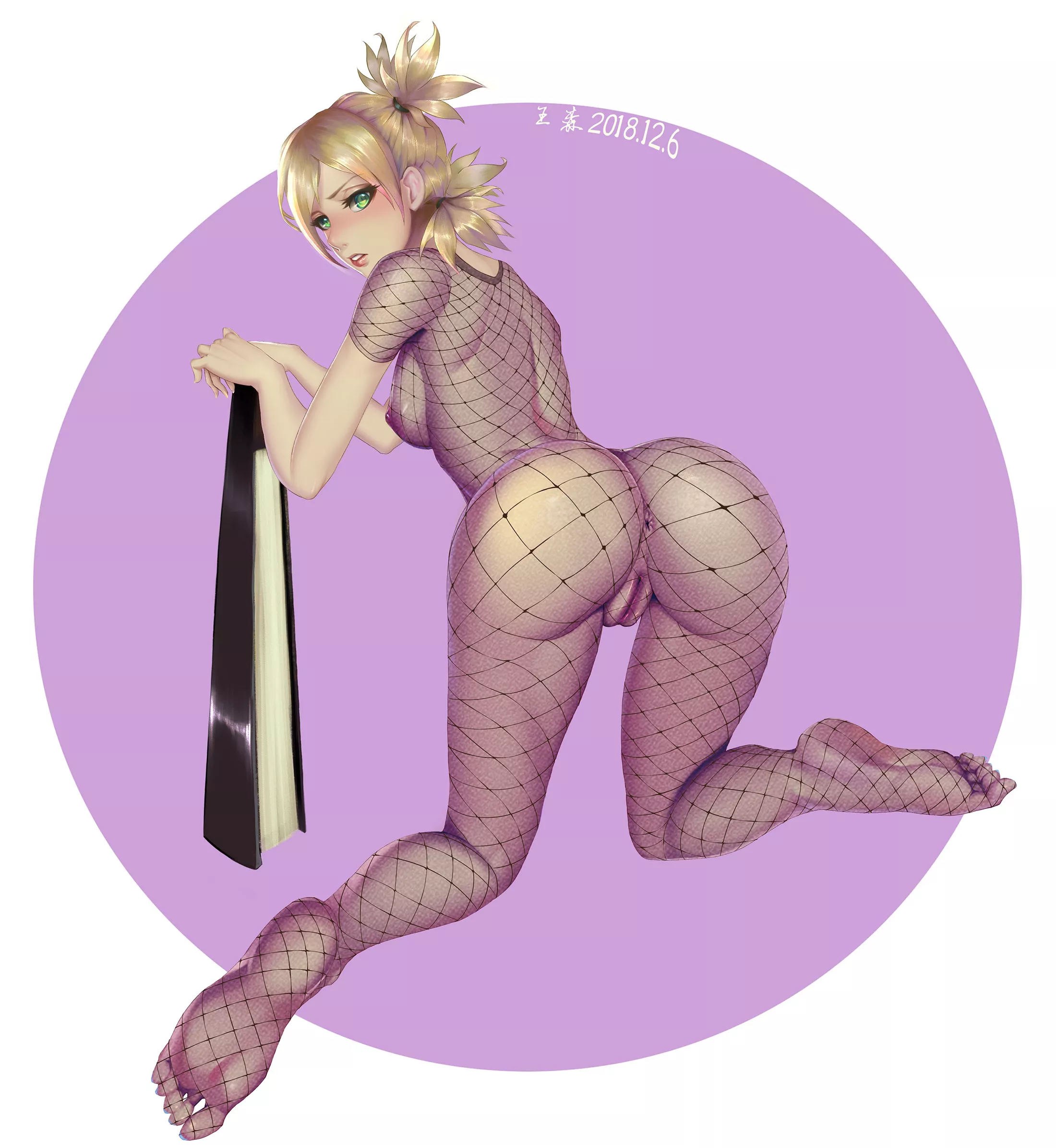 Temari Fishnet Bodysuit (Xiumu Bianzhou) [Naruto]