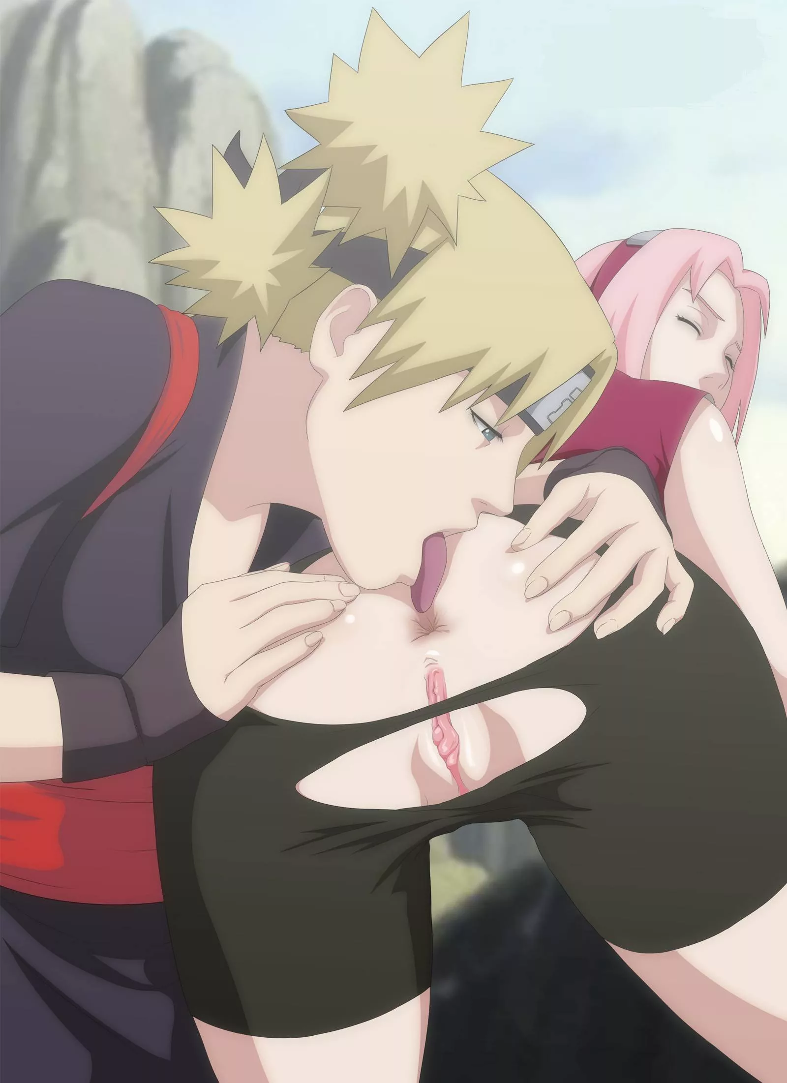 Temari lick sakura ass