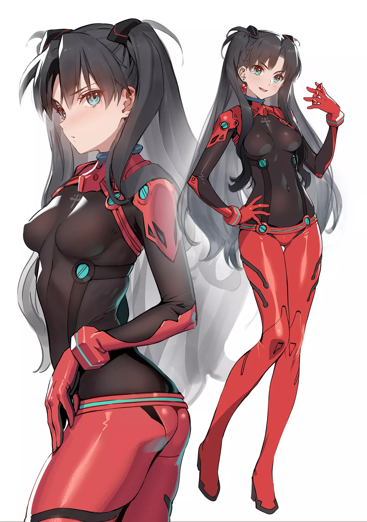 Test Plugsuit Rin (Siino) [Fate and Evangelion]