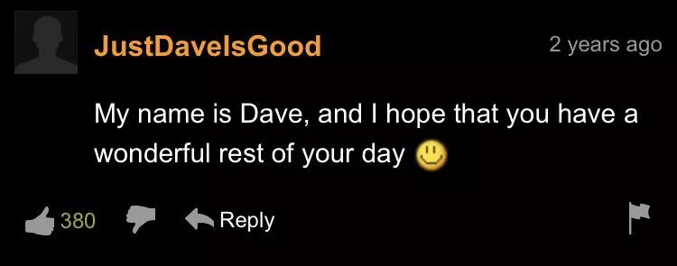 Thanks dave