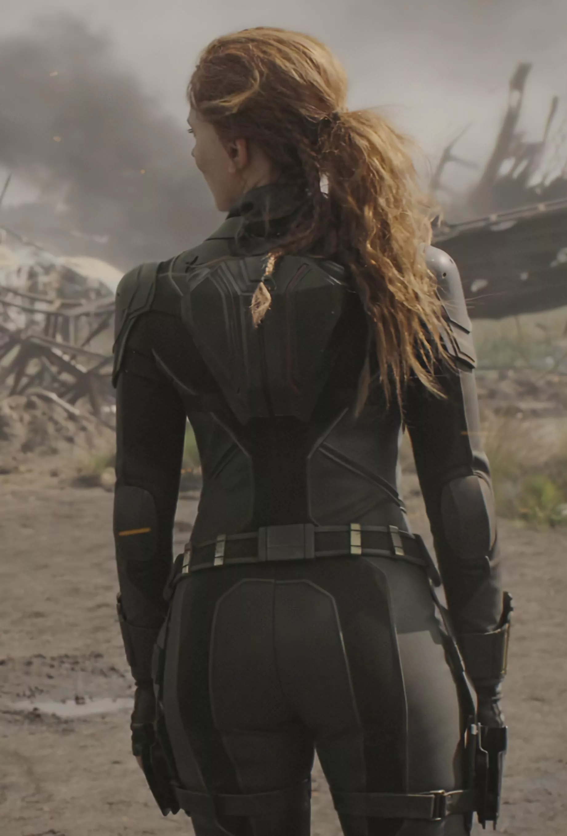 The best thing about the Black Widow movie was seeing Scarlett Johansson's ass stuffed in that costume one last time