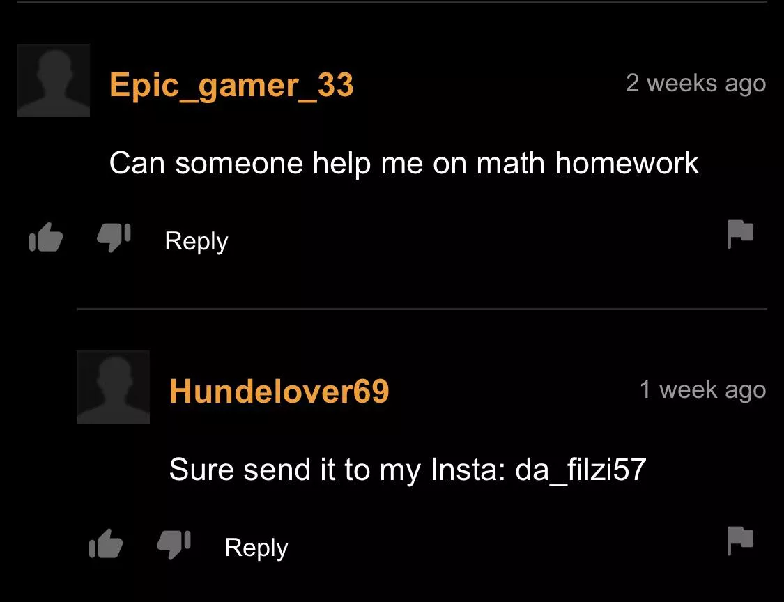 The comments are the best tutor