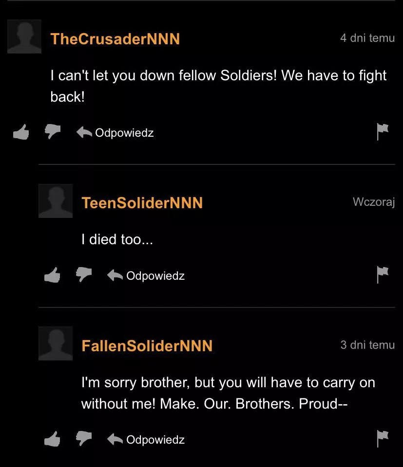 The fallen brothers