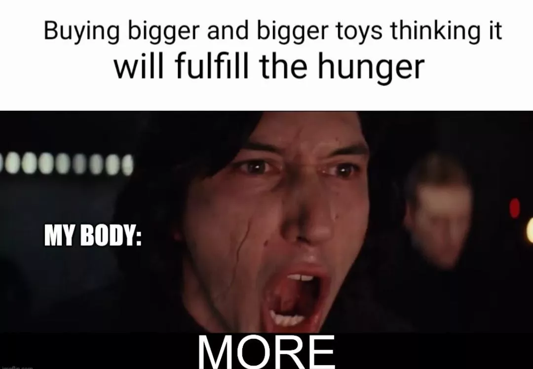 The hunger is real