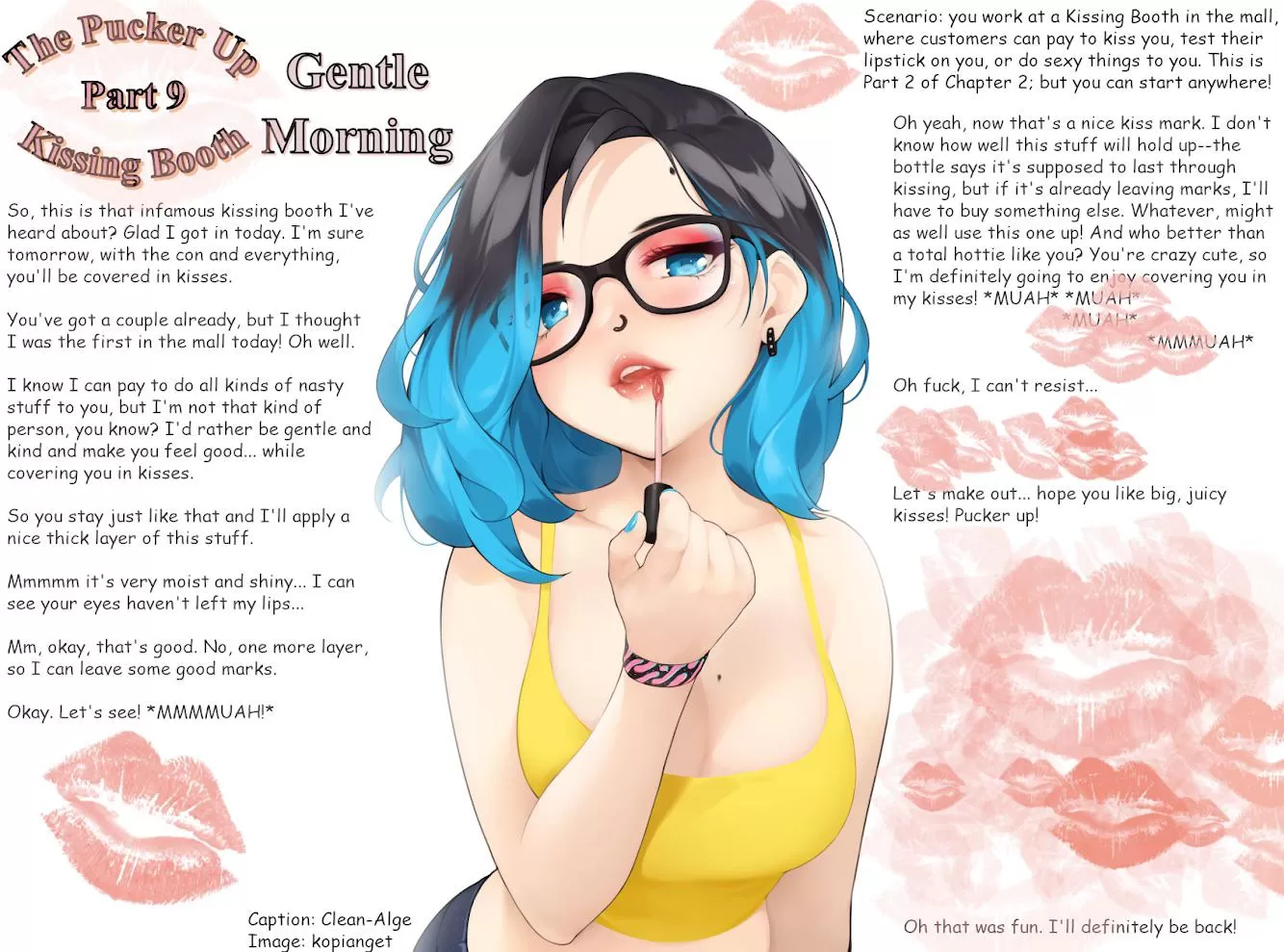 The Kissing Booth, Part 9: A Gentle Morning [kissing] [lipstick]