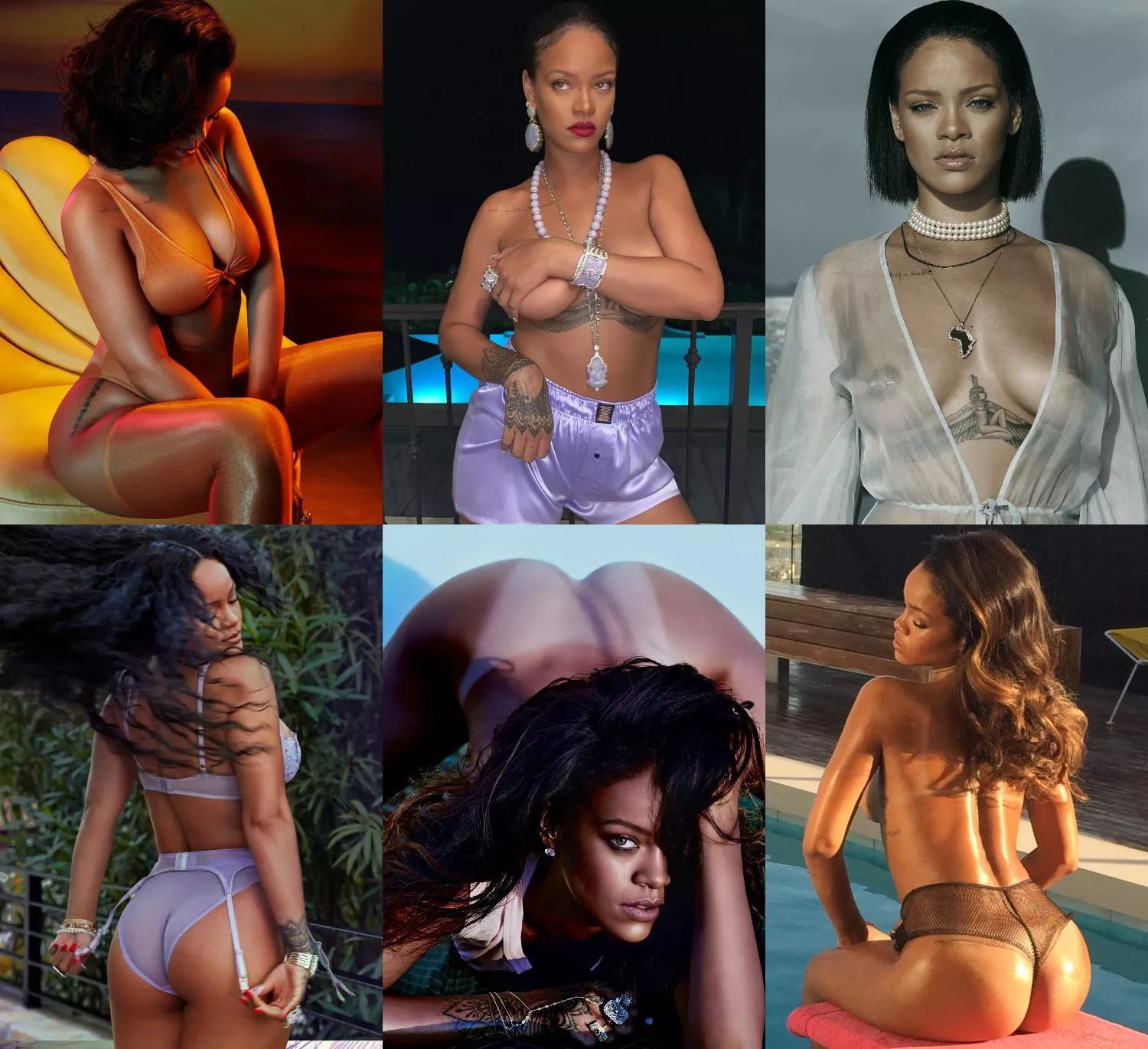 The many shades of Rihanna which one are you taking?