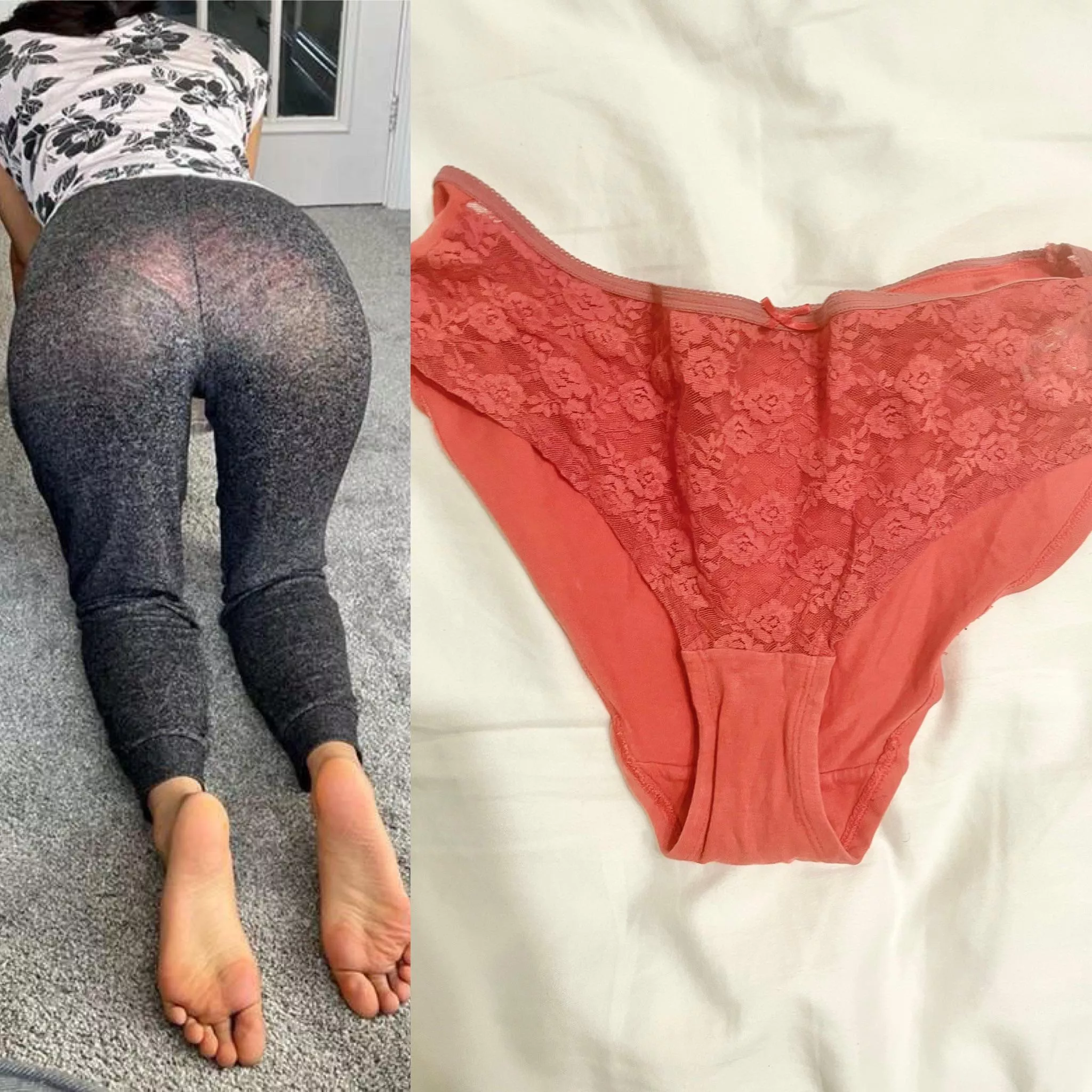 The panties she was wearing underneath 😋