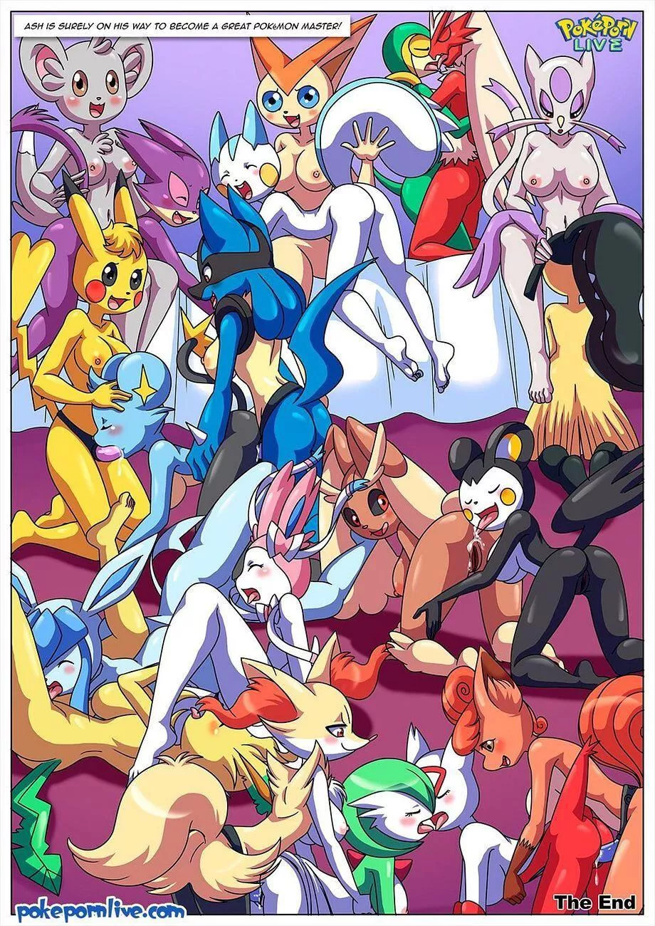 The Pokemon master final image