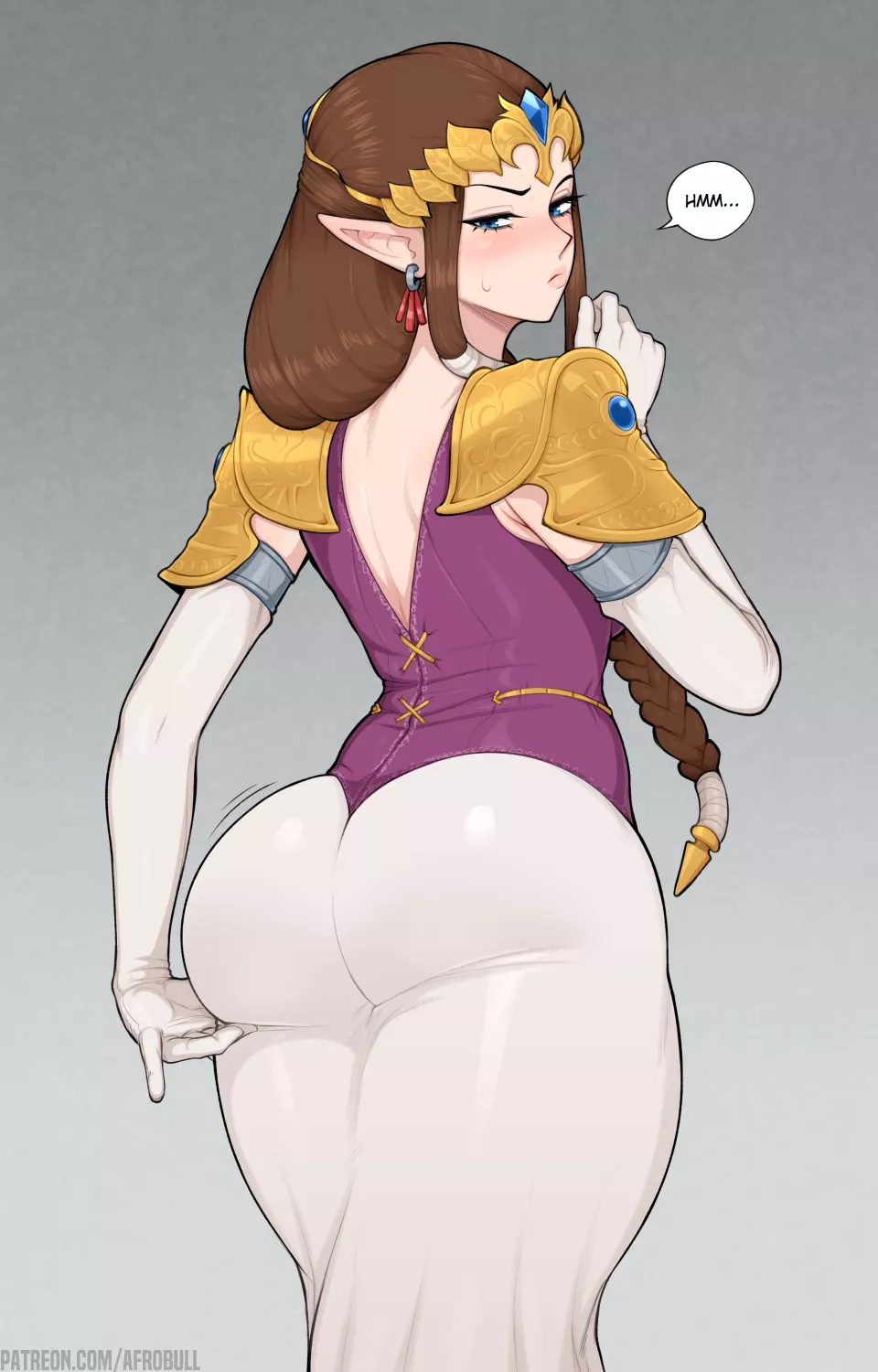 The Princess and her butt