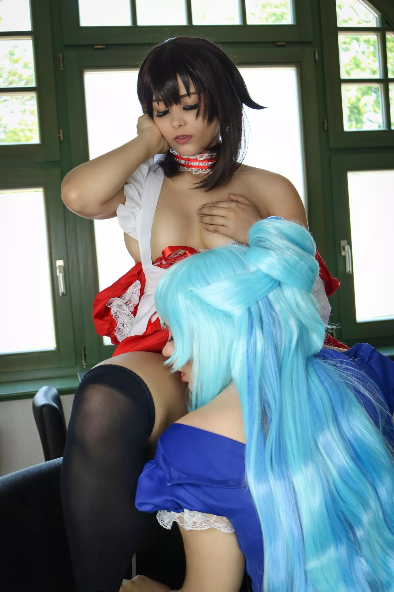 The reason why the kitchen never gets clean (Aqua X Megumin by Lysande and Gunaretta)