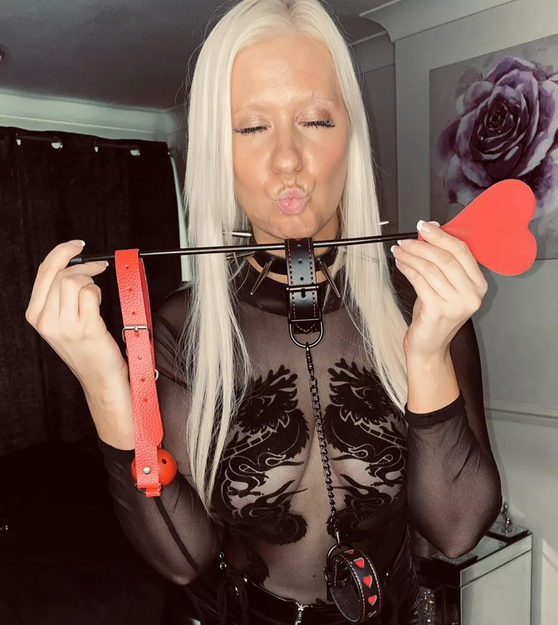 The restrain, gag, slap game is the key to mistressâ€™s heart on a sexy Sunday