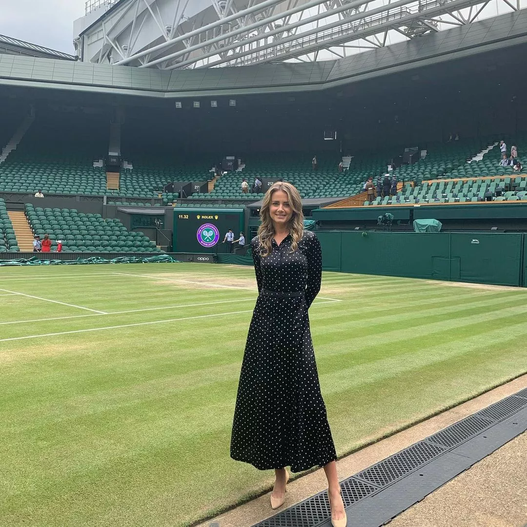 The stunning Daniela Hantuchova , hope you don’t mind she’s fully clothed in this one 🎾.