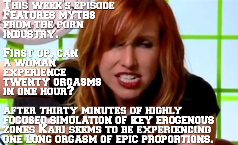 The things I wish Kari Byron would do in the name of Science