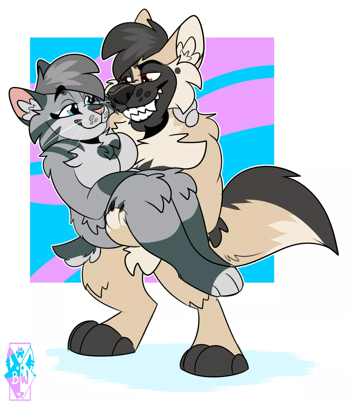 The Way He Holds Me by BipolarWolfy