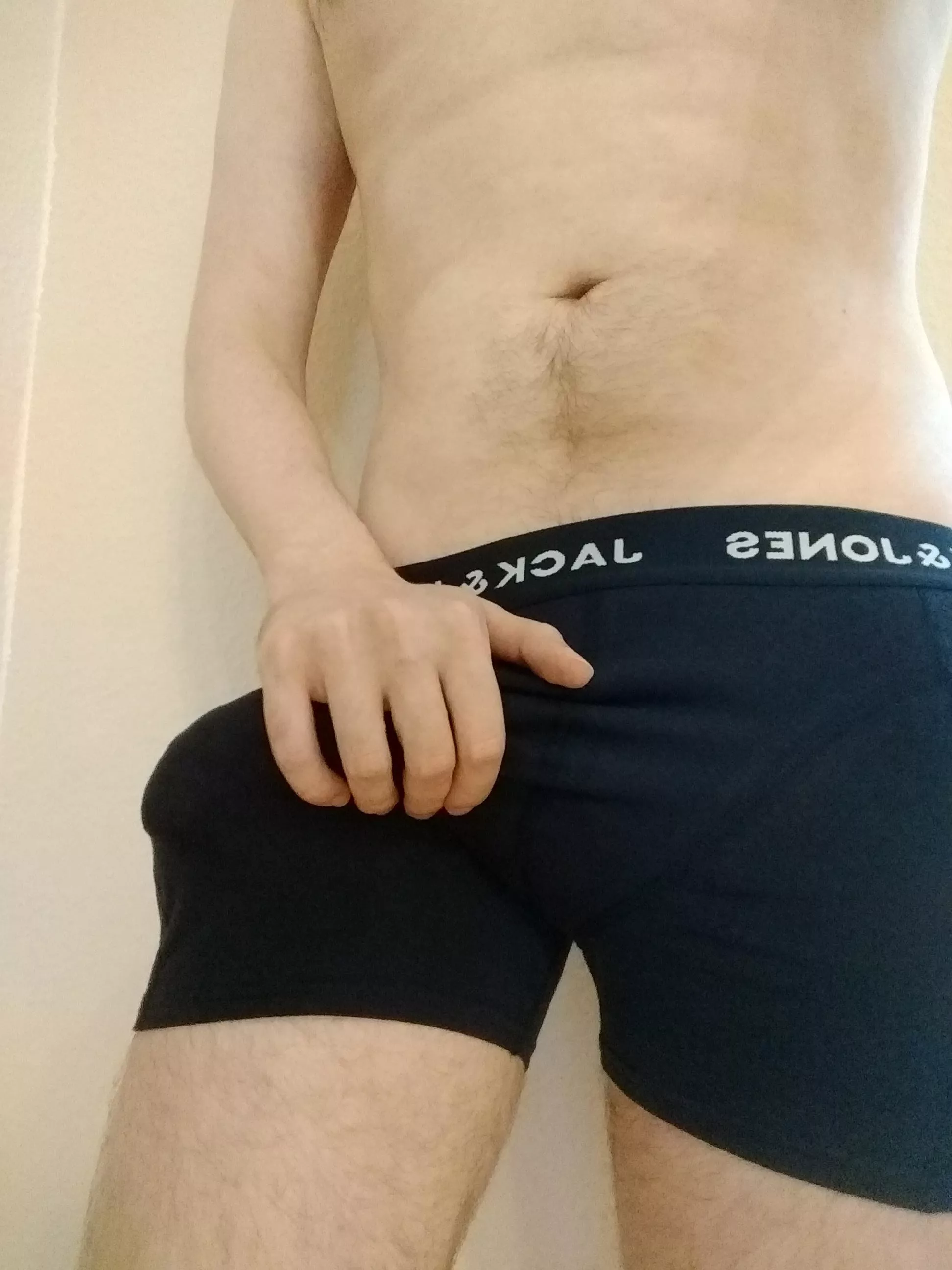 These briefs are too tight. Wanna help me get out of them?