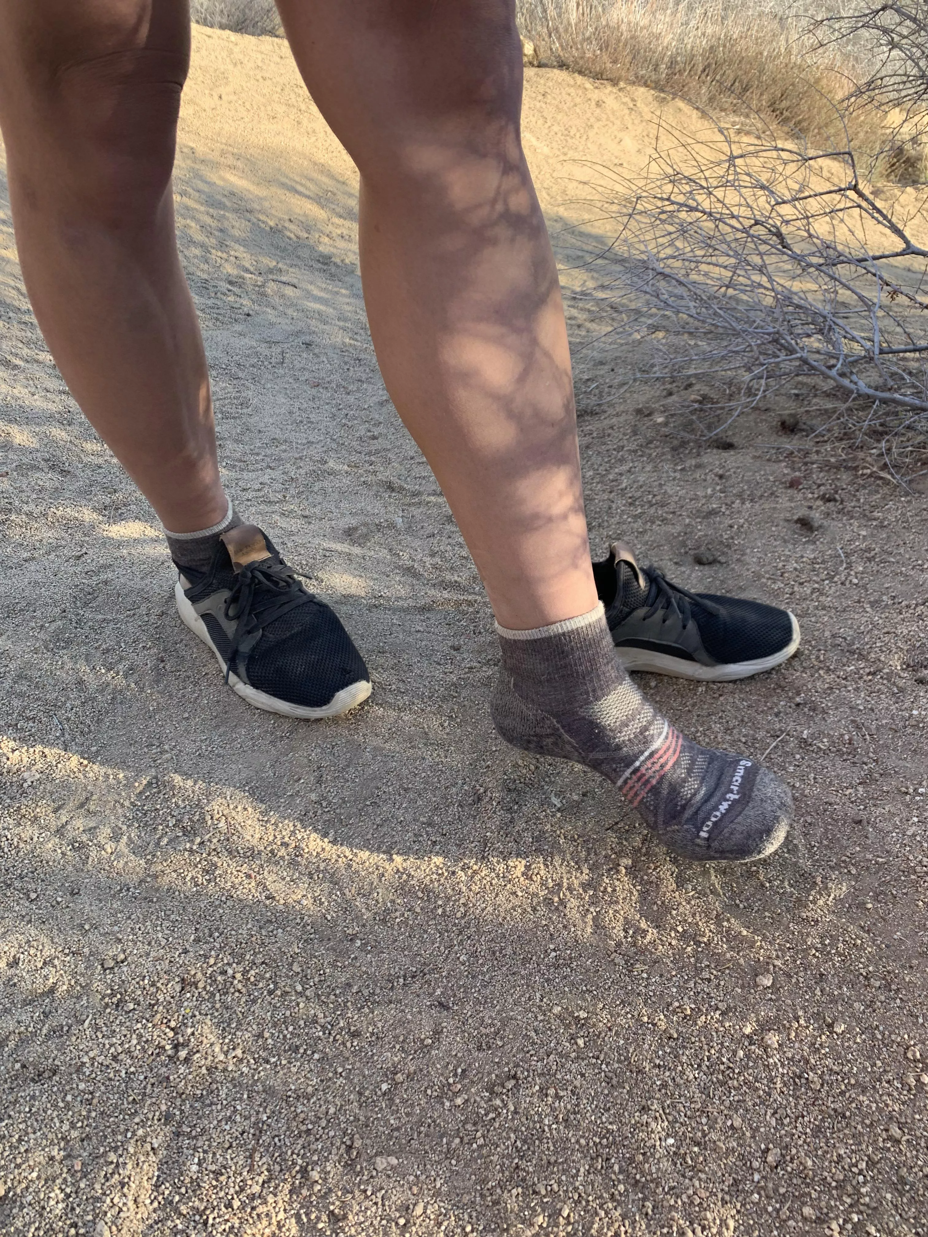 These socks are getting some hiking and nature time 🏕