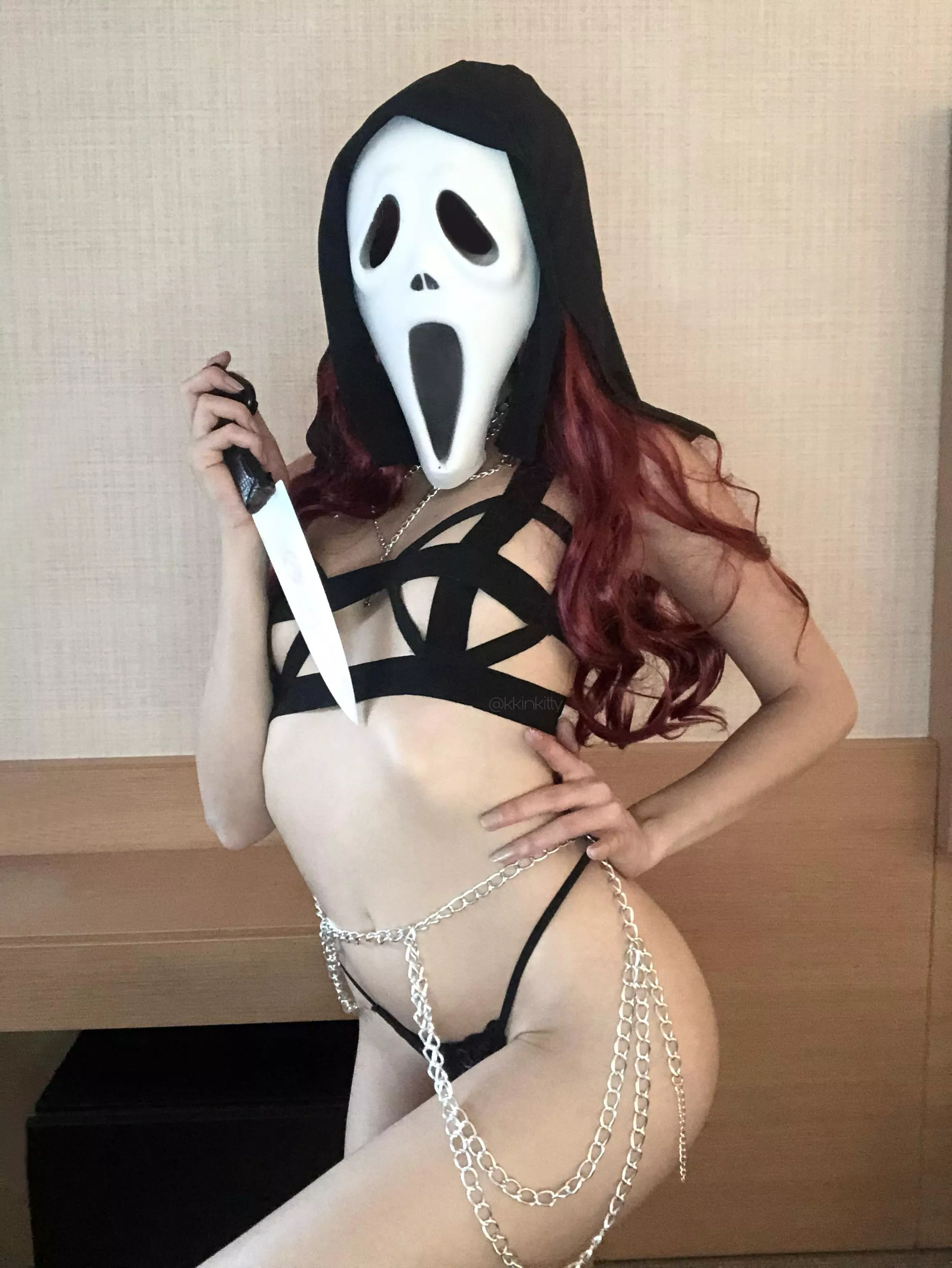 They say my lingerie is killerâ€¦ ðŸ”ª