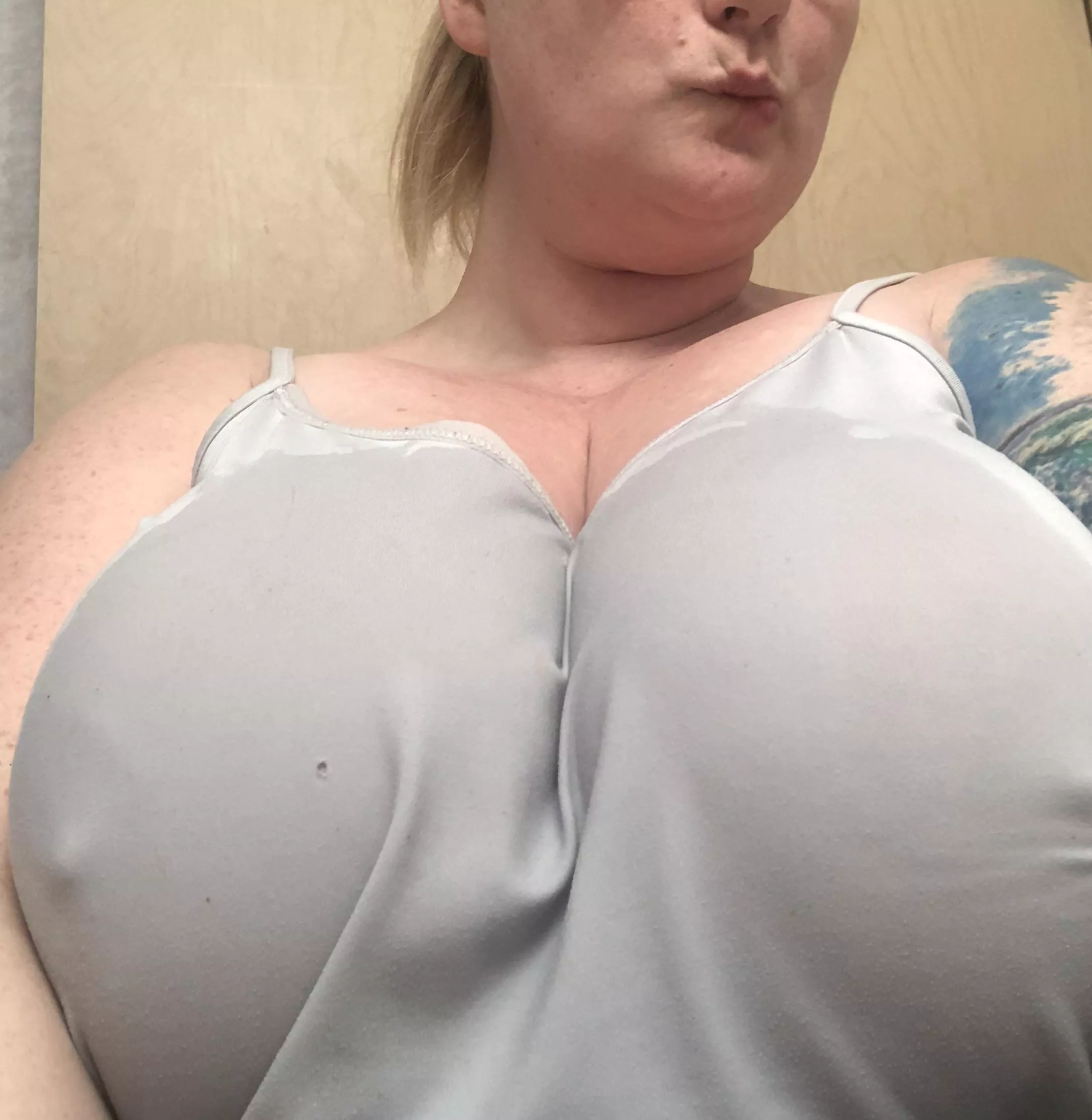 They want to come out and say hi what do you think of my wife