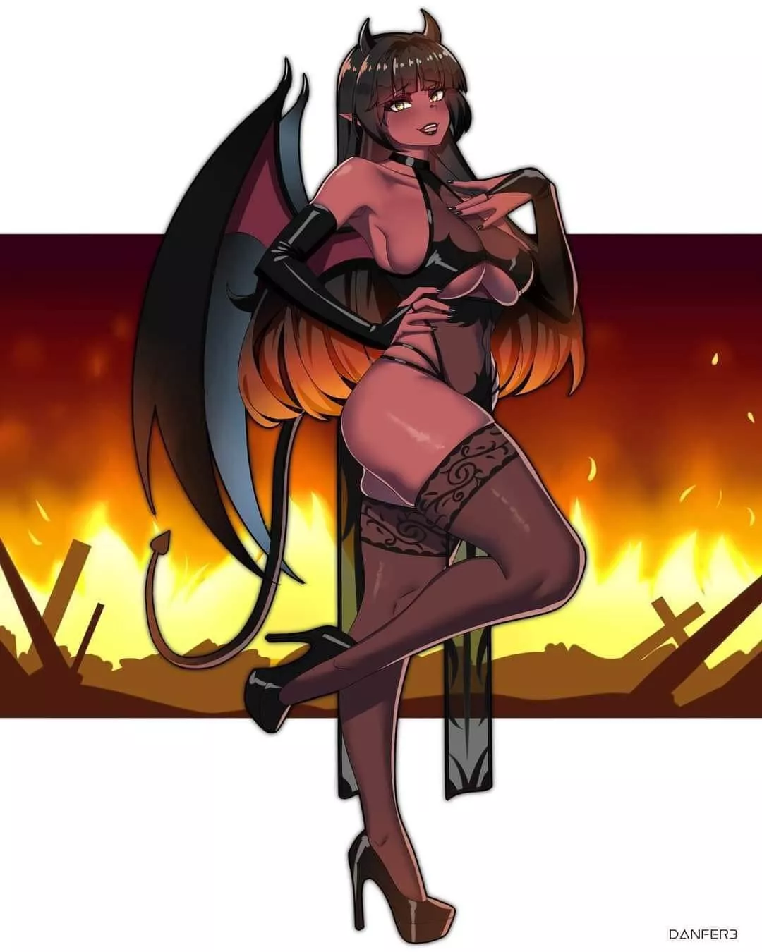 Thicc & Busty Demon