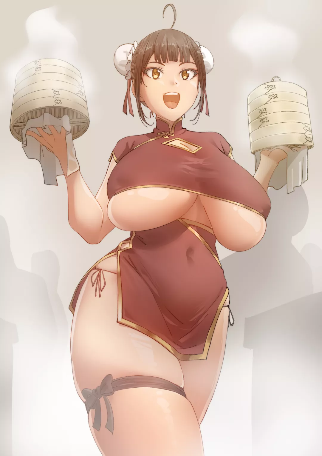 Thicc dumpling girl !