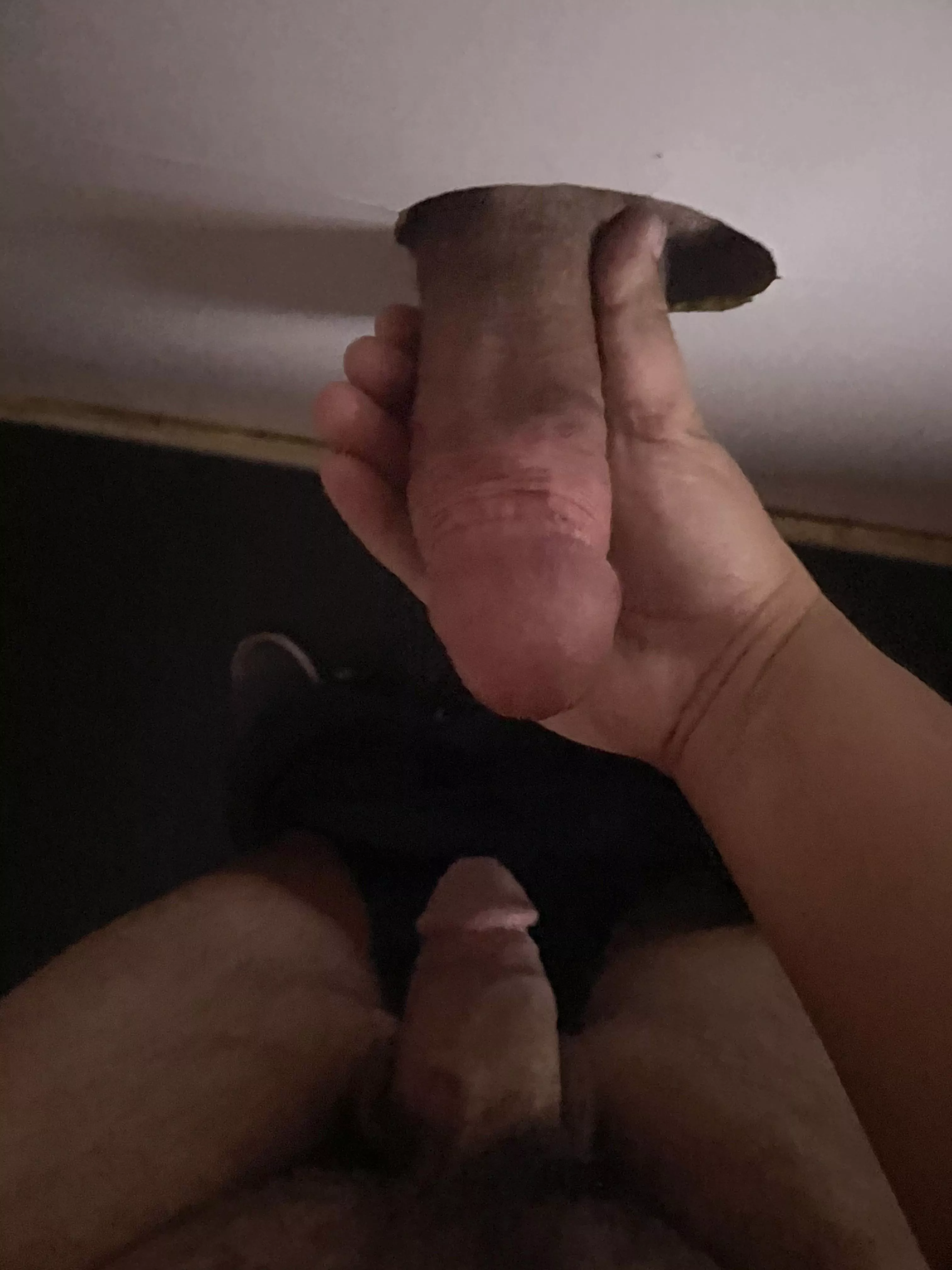 Thick cock at the gloryhole