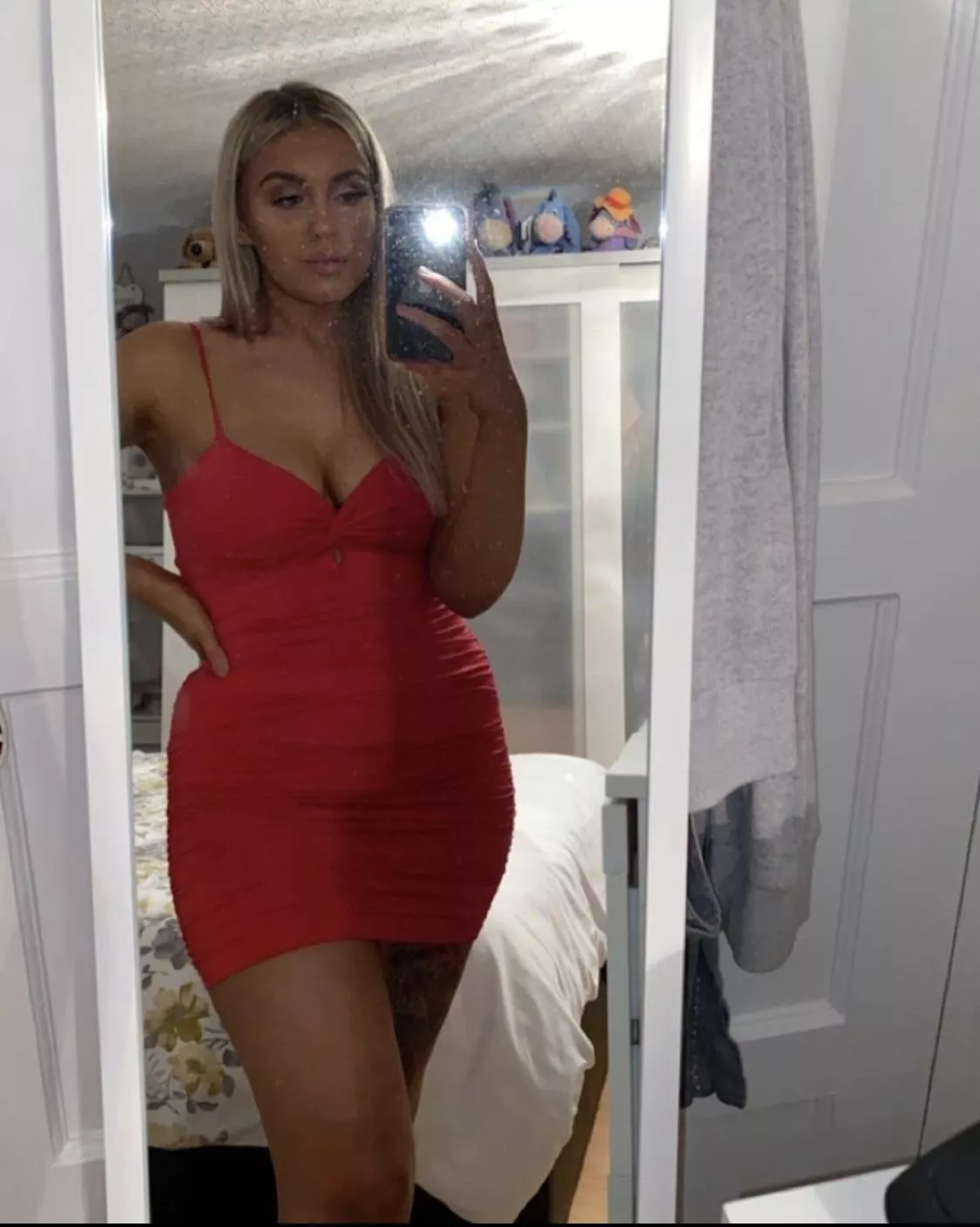 Thick in red