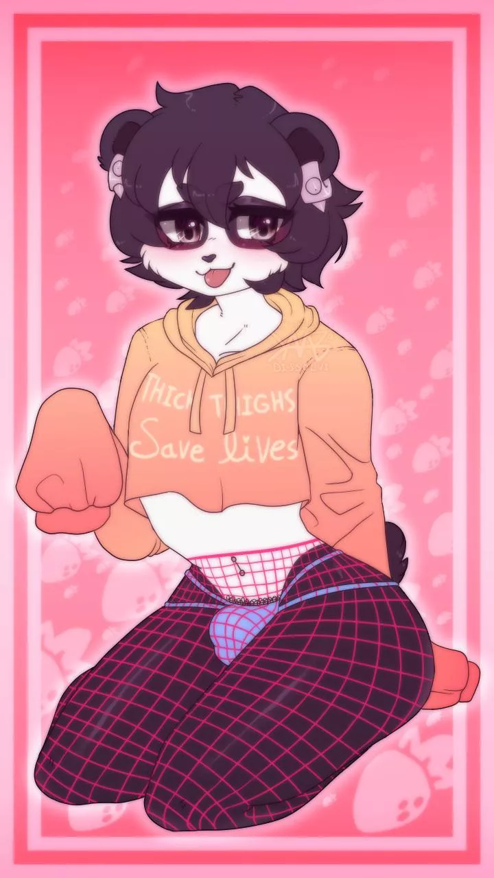 Thick Panda Thighs Save Lives (cupiddissolvi)