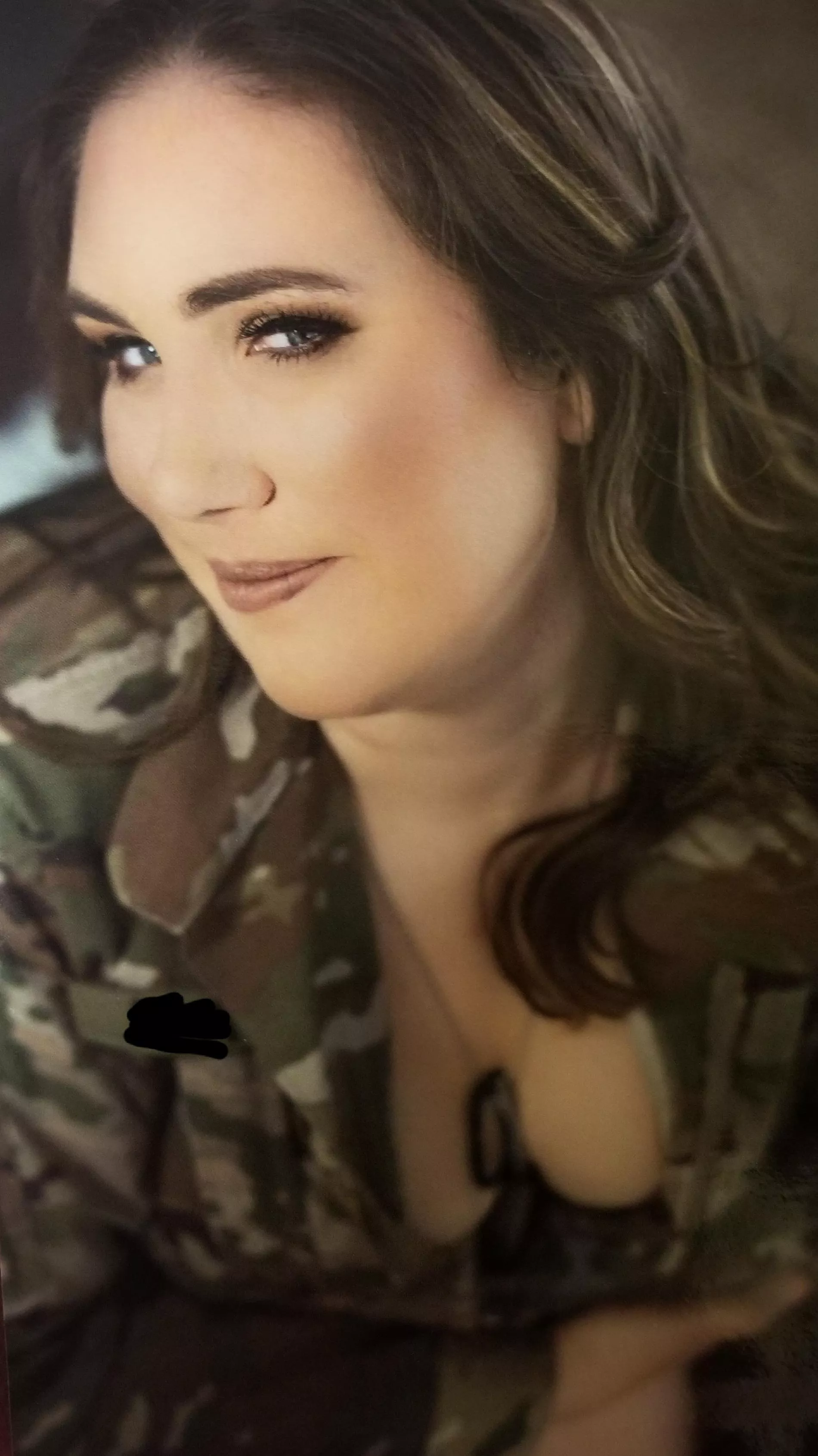 This hot little military spouse.