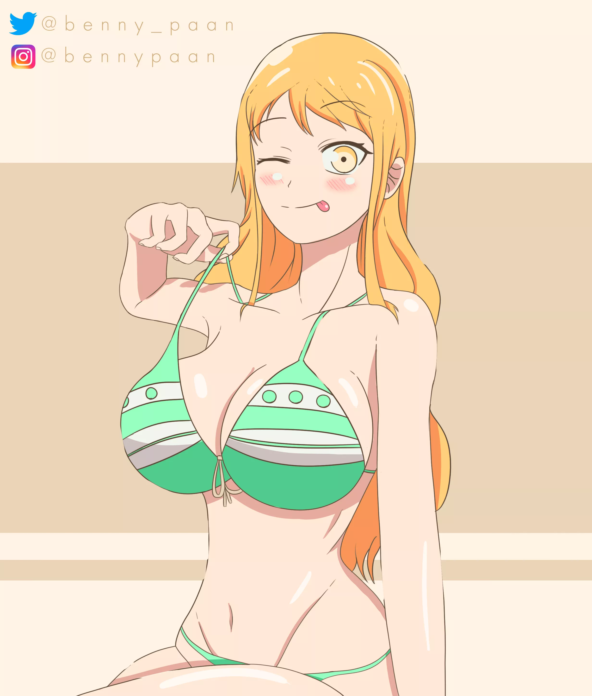 This is my Nami fanart. I hope you like it :)