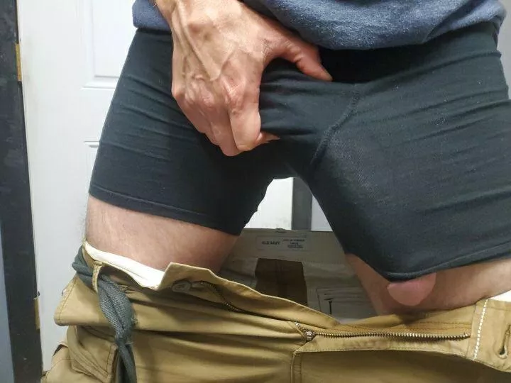 This is why my husband can only wear briefs