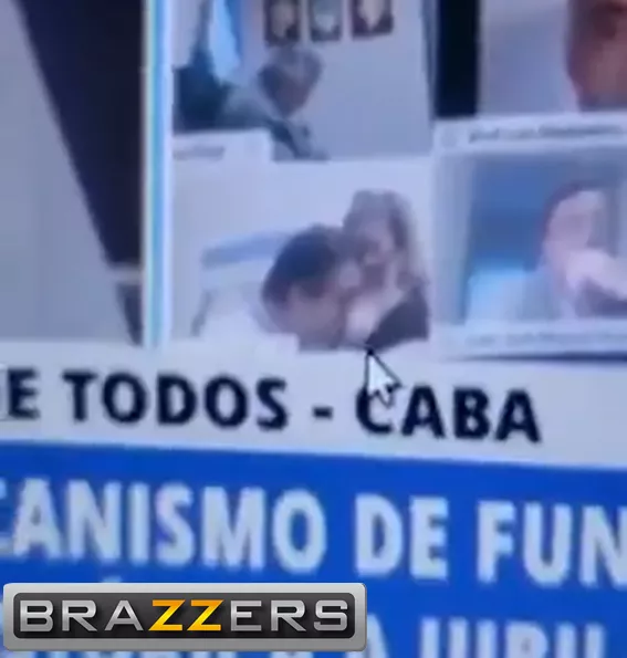 This just happened in Argentina... member of the chamber of deputies, sucking a titty on a video call with another 256 deputies