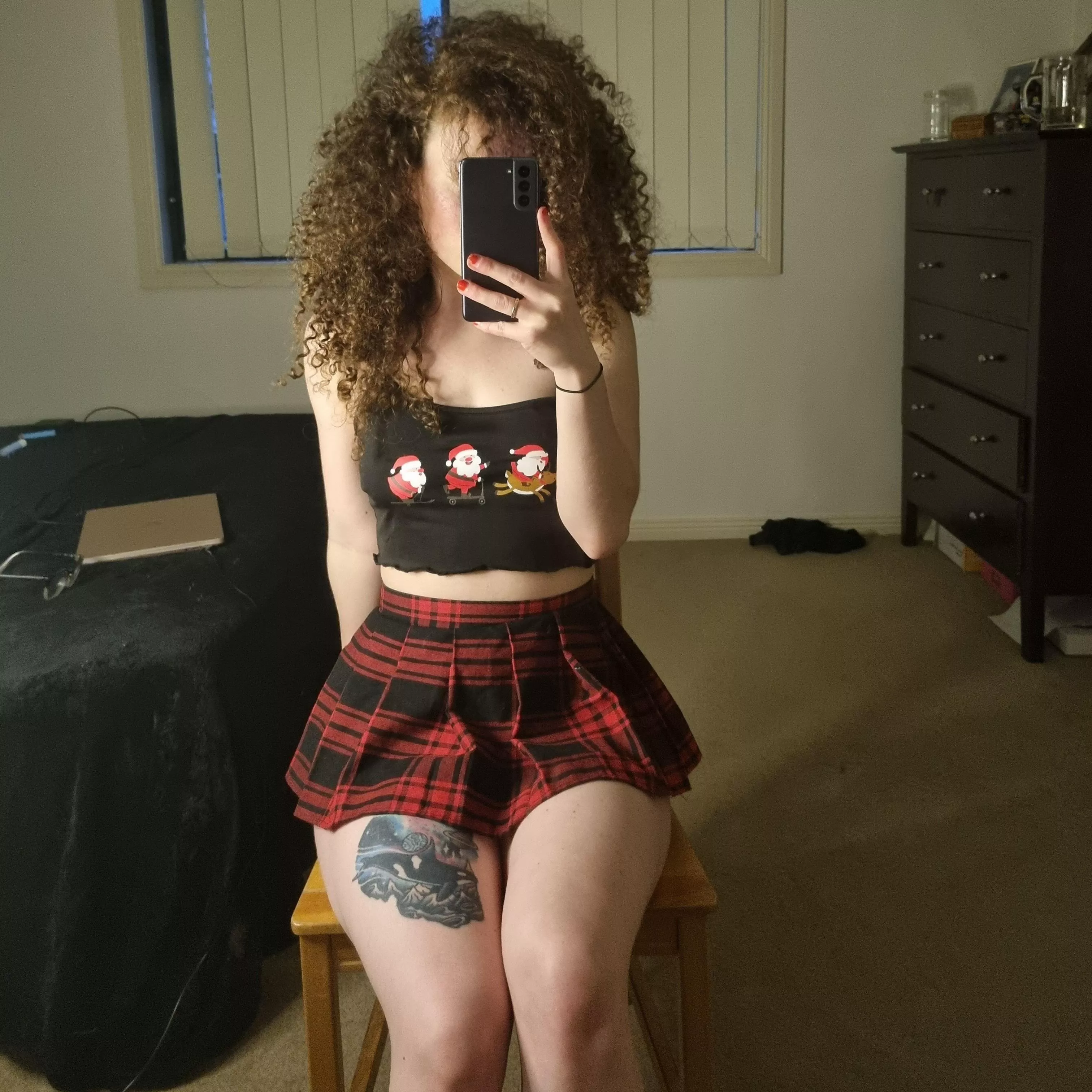 This skirt makes me feel all kinds of sexy