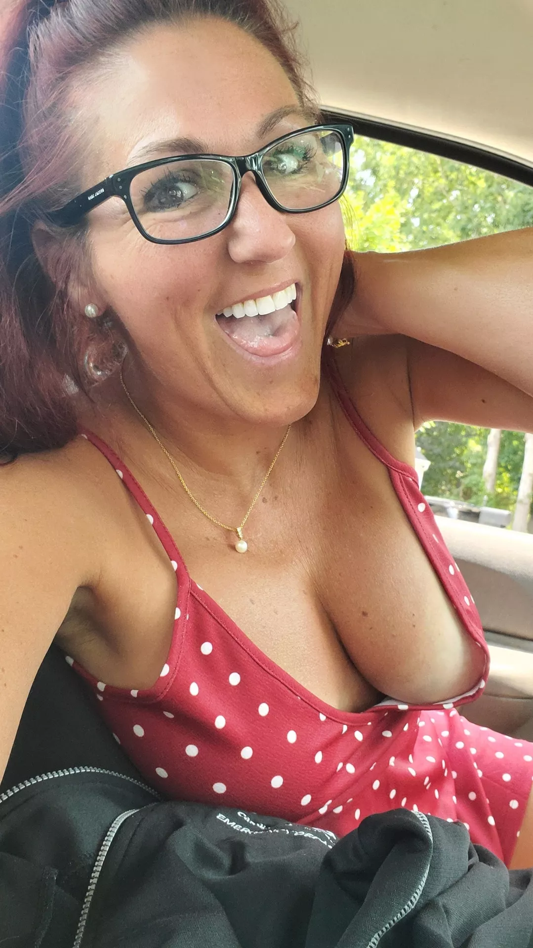 This smile means that in less than a week, I will be turning the BIG 50!!! [F,49]