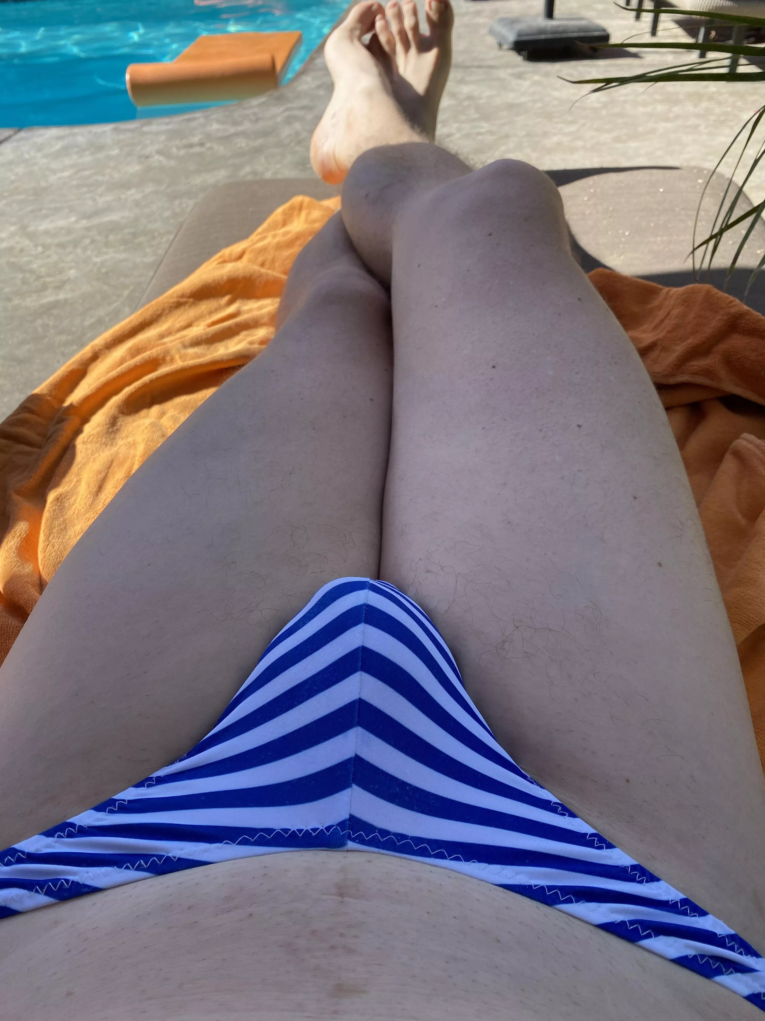 Thonged in Palm Springs