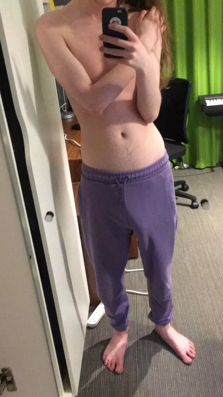 Thought it was about time to get the joggers out. Upvote if you think I should take them off too ;)