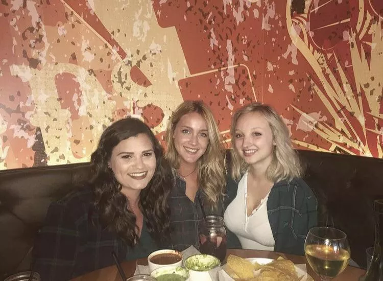 Three college friends