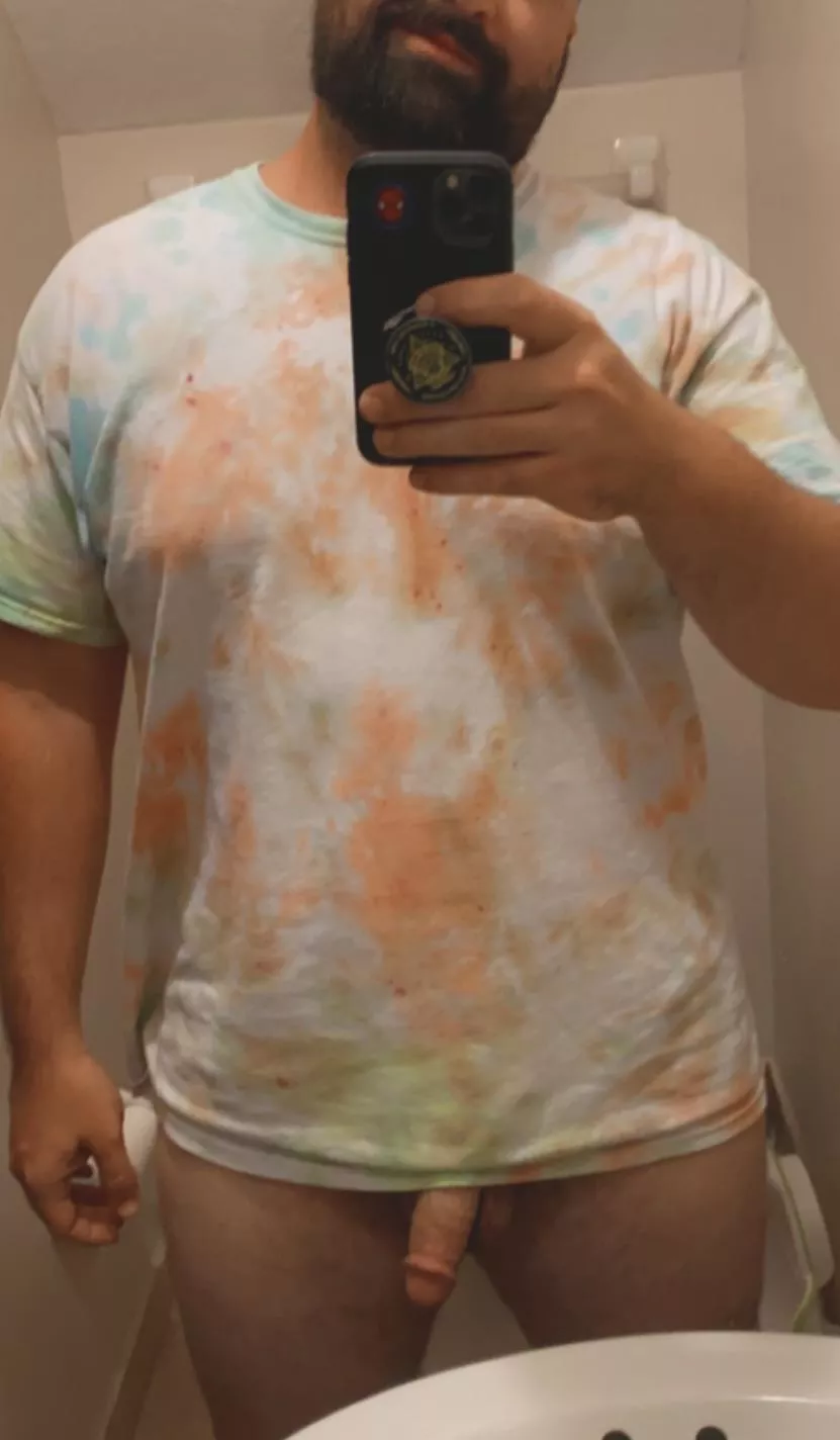 Tie dye and cock ðŸ˜